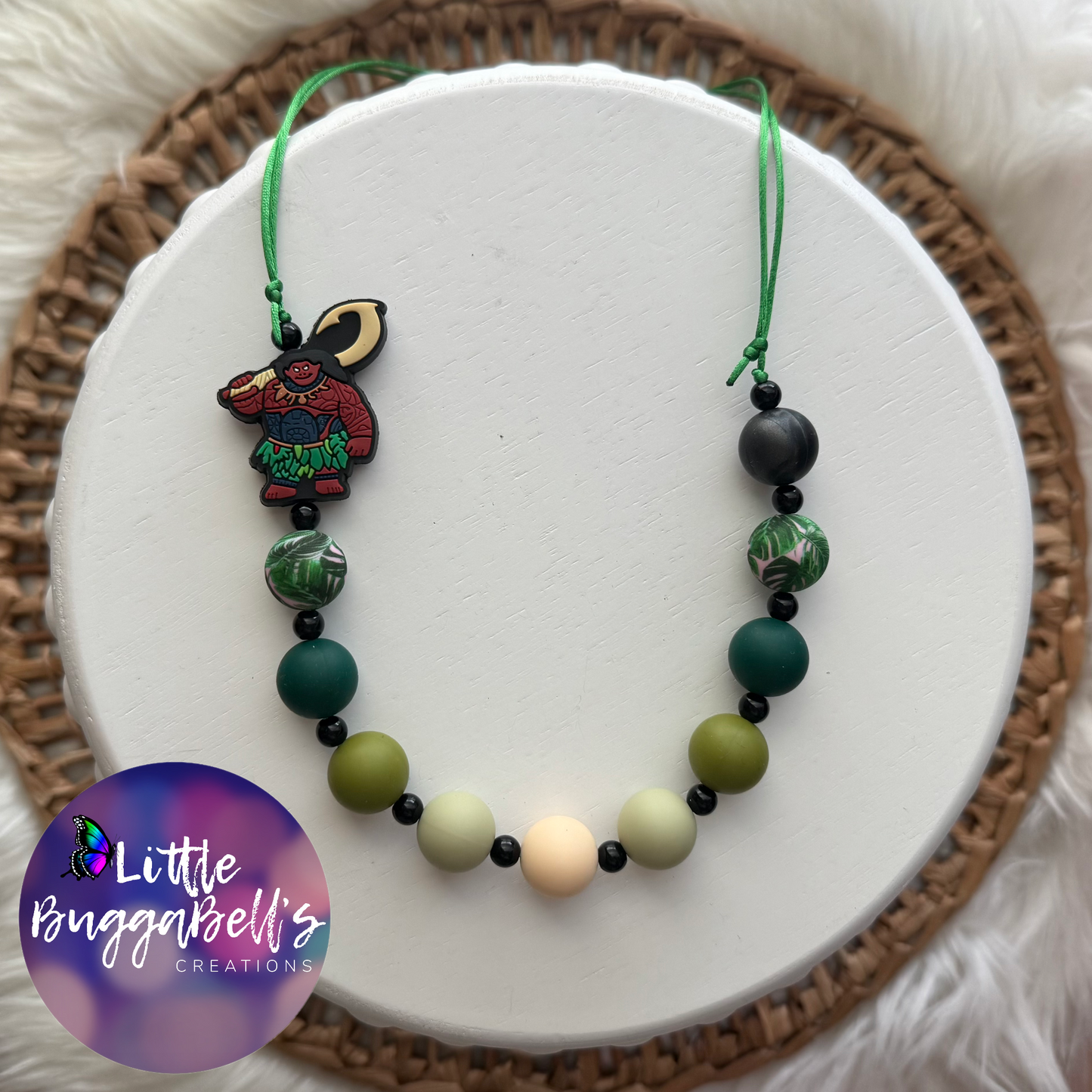 Moana & Maui Adjustable Necklace