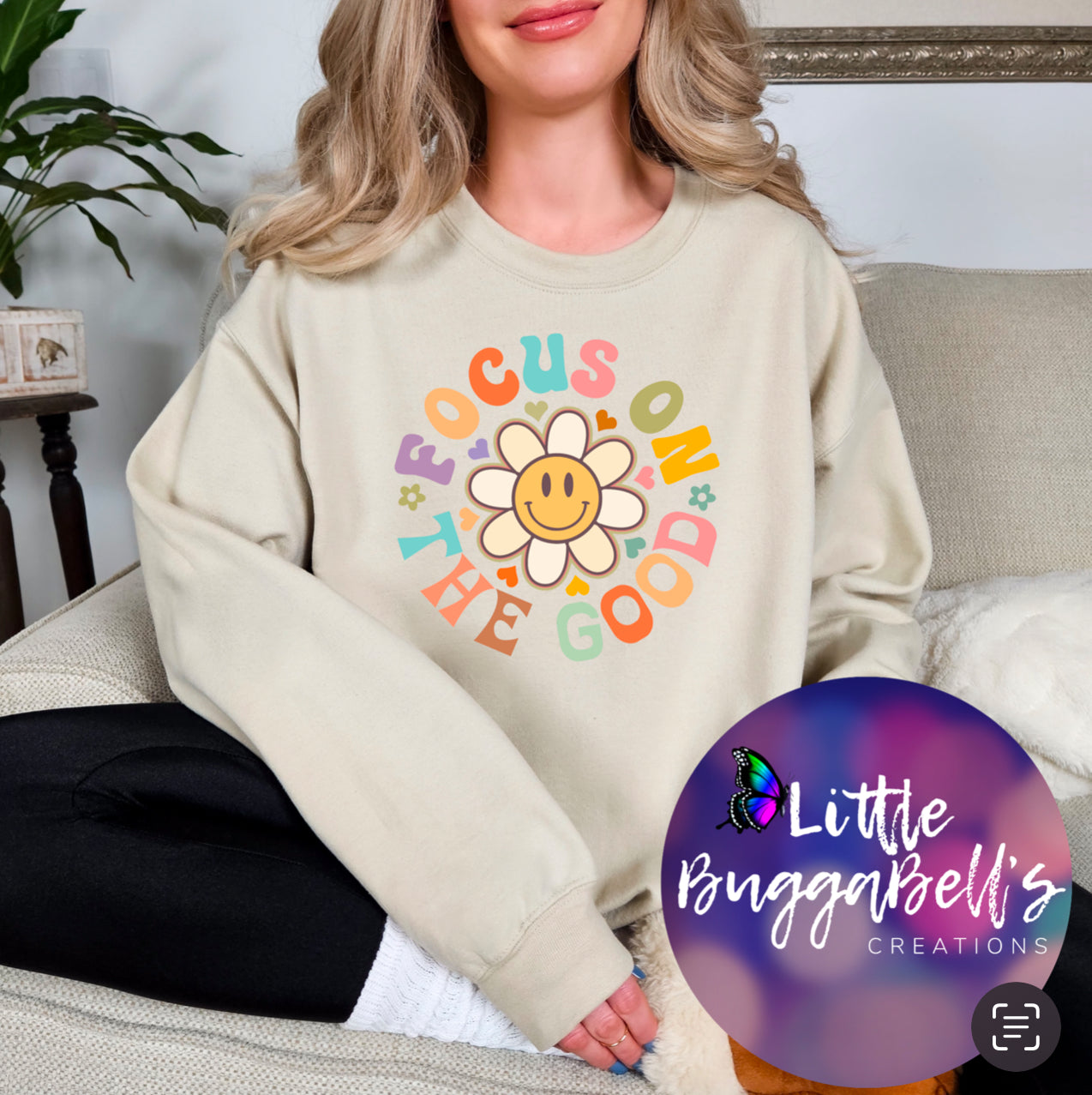 Focus On The Good Sweater