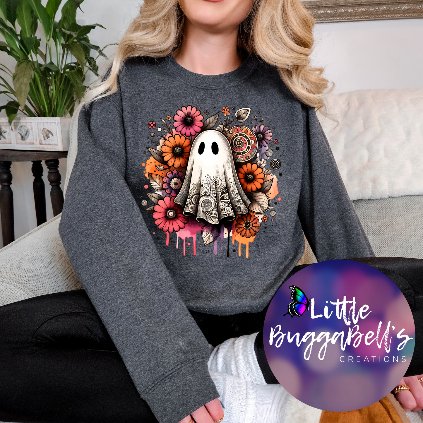 Bohemian Ghost Sweater
