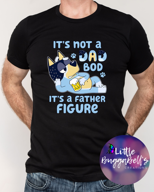 Father Figure Blue Dog TShirt