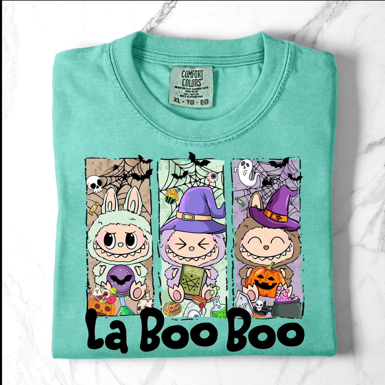 YOUTH La Boo Boo Comfort Colors Shirts