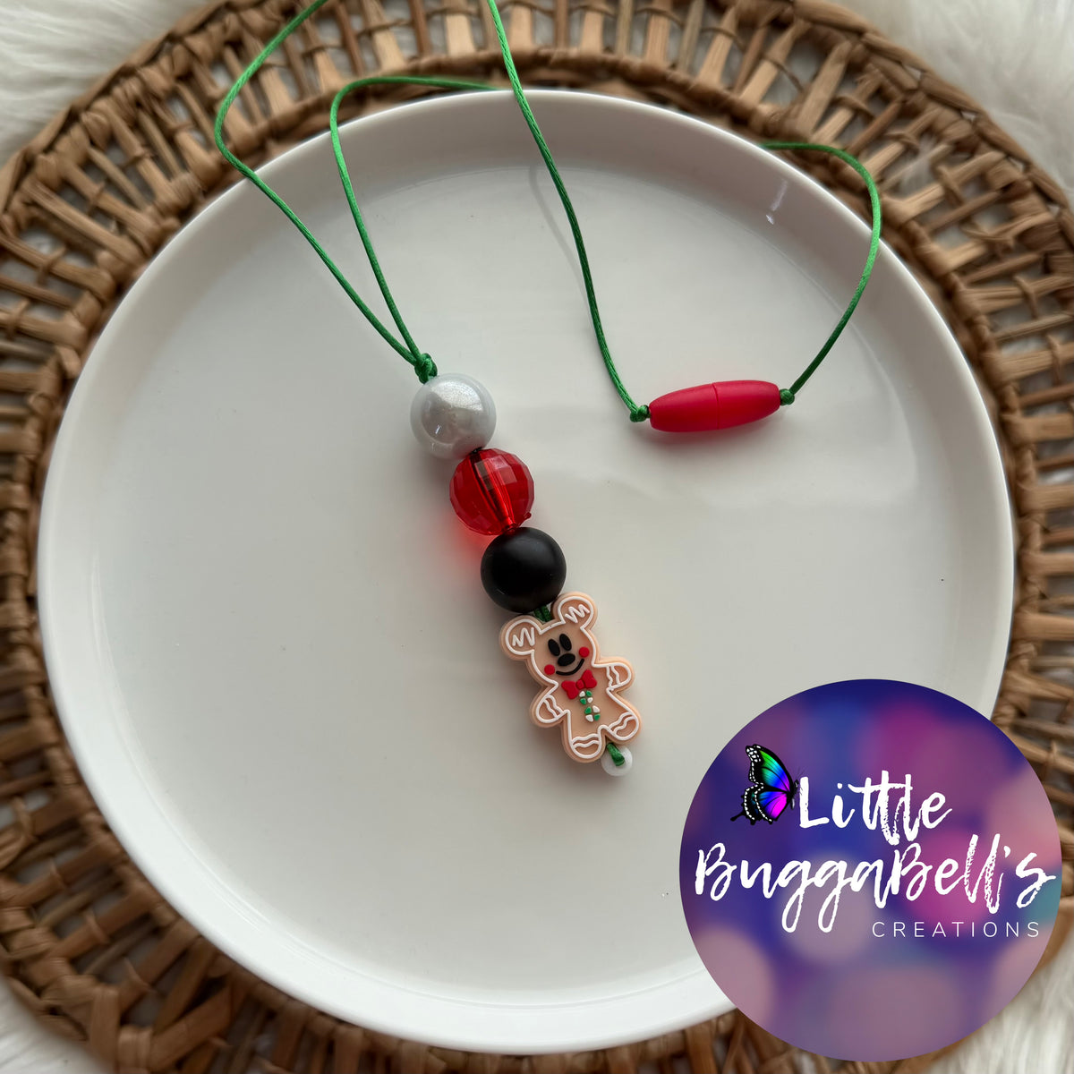 Gingy Mouse Boy Simple Necklace