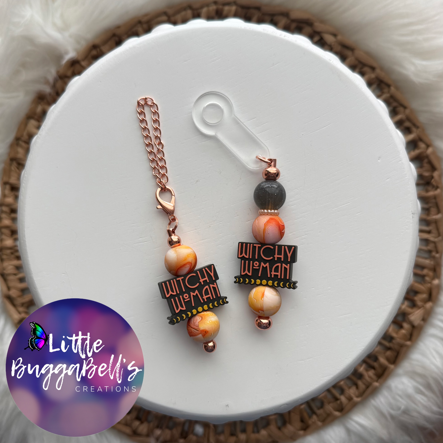 Witchy Woman Cup Charms