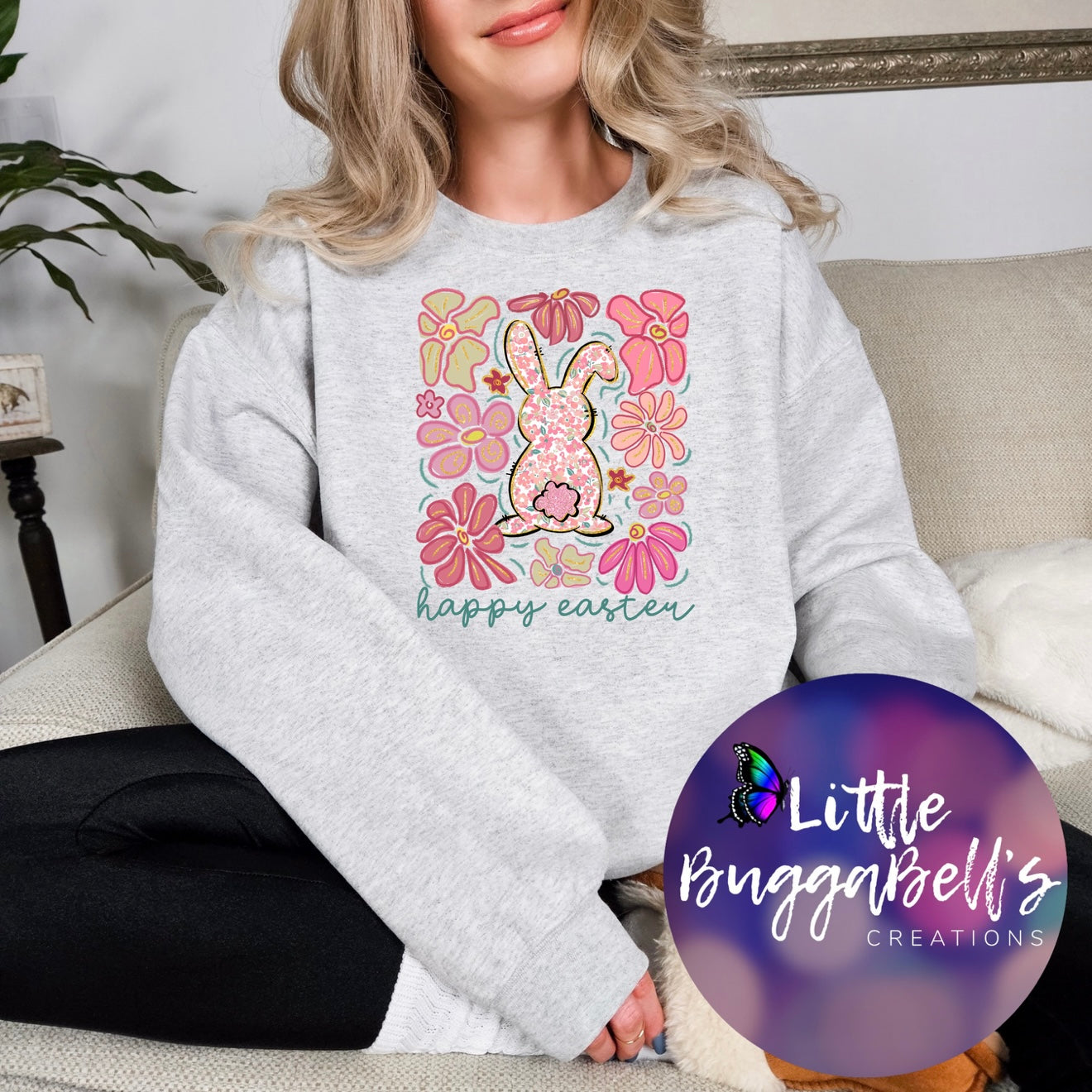 Bunny Butt Easter Sweaters