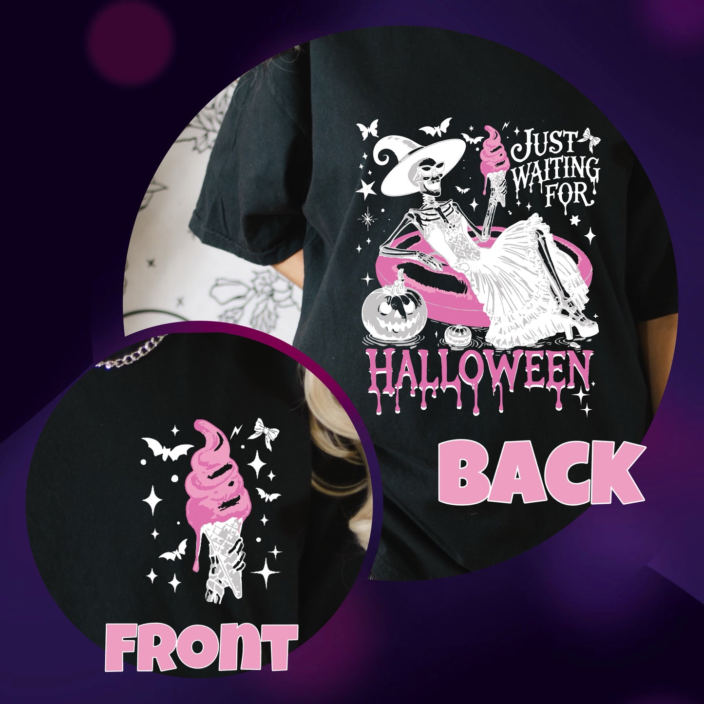Waiting for Summerween Comfort Colors Shirts