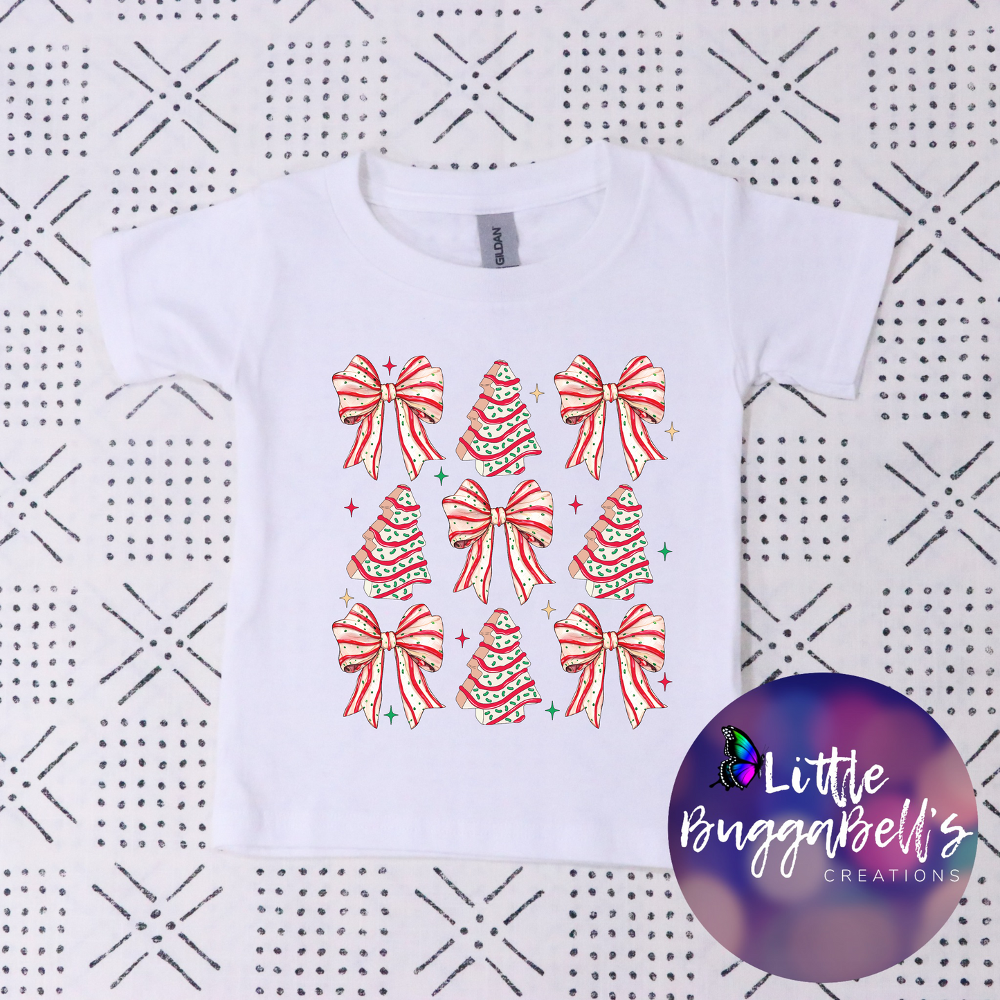 Toddler Debbie Tree Cake Coquette Shirt and Dress