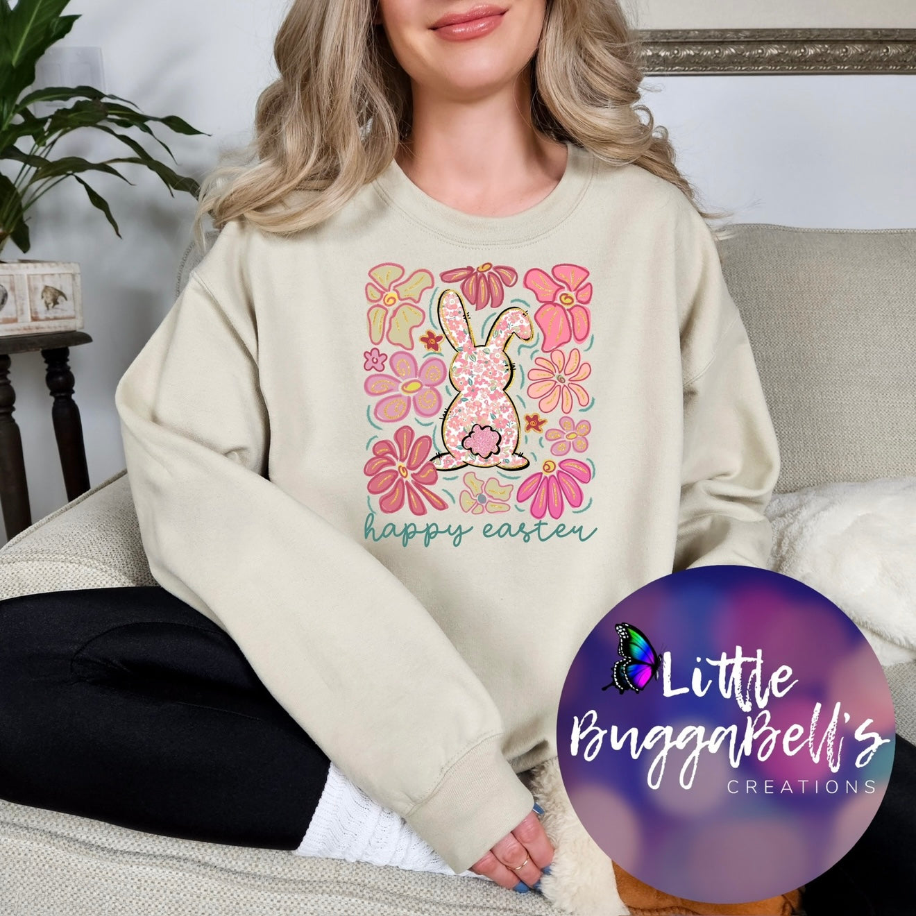 Bunny Butt Easter Sweaters