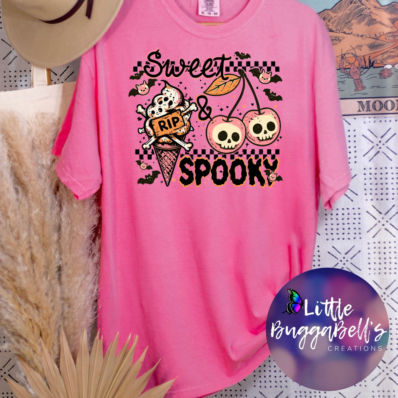 Sweet and Spooky Comfort Colors Shirts