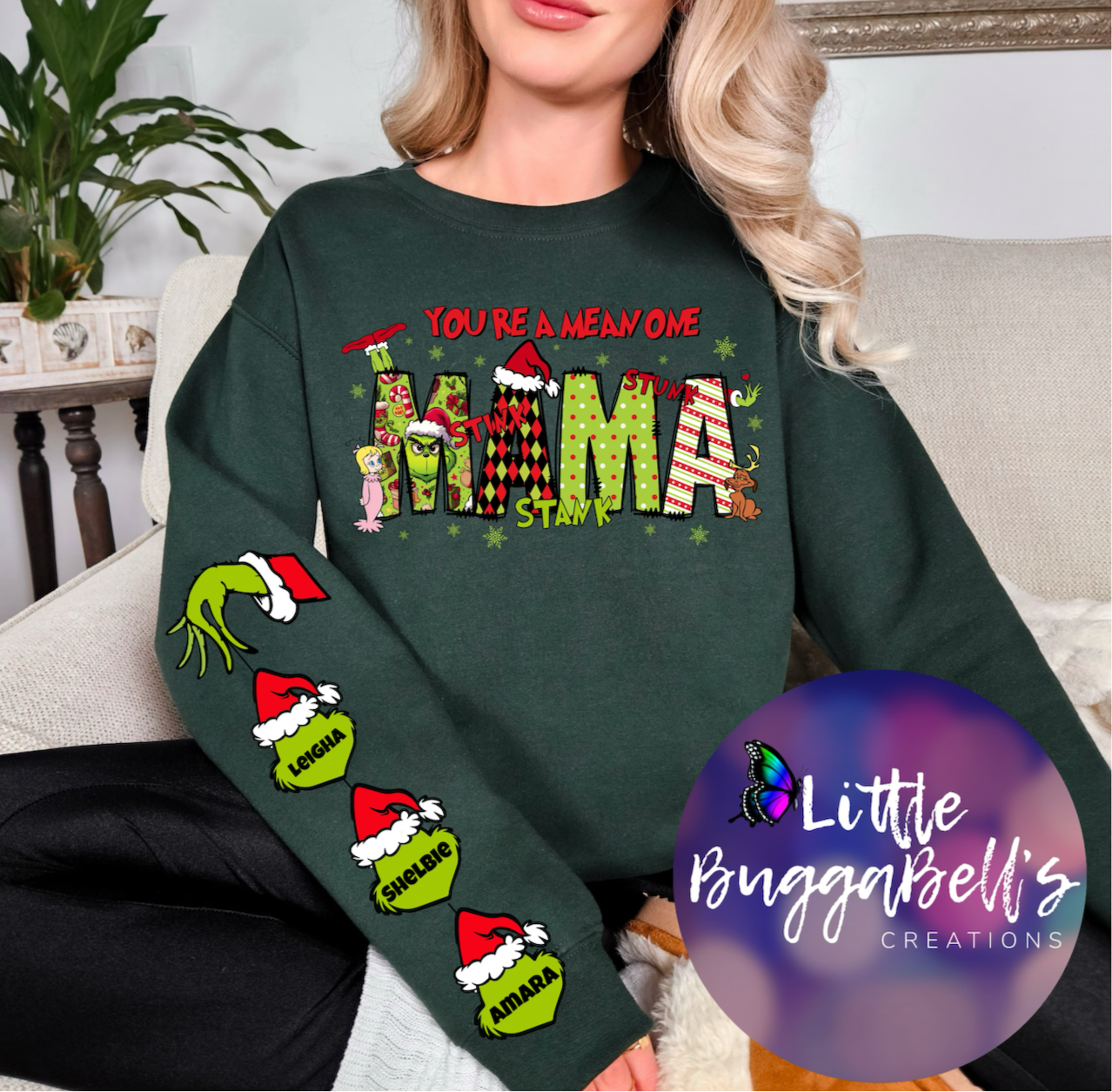 Mean One Mama Sweater READ DESCRIPTION