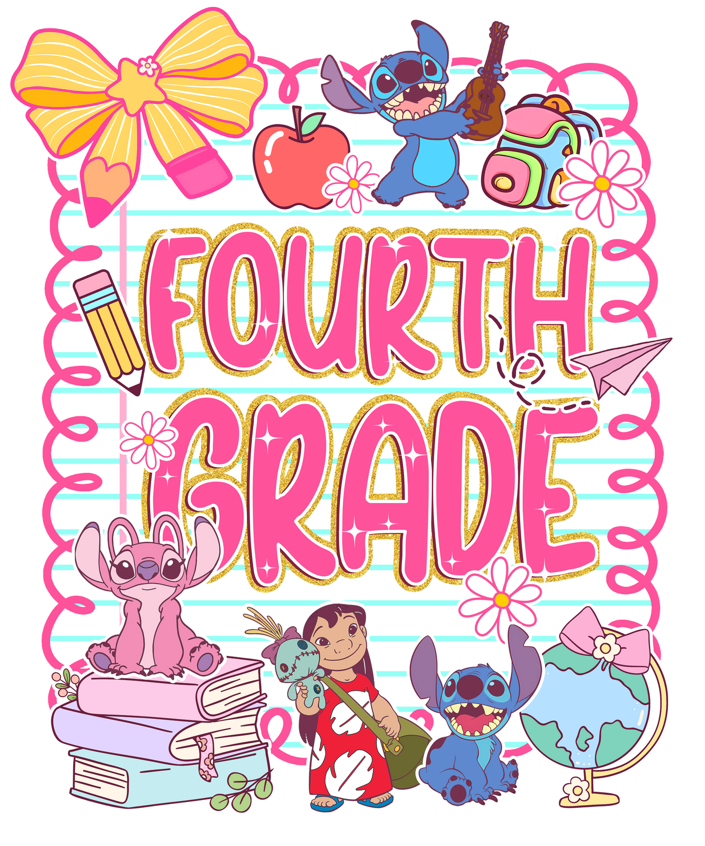 Blue Alien Grade Shirt Comfort Colors INCLUDE GRADE LEVEL IN NOTES HIGHEST IS 4TH GRADE