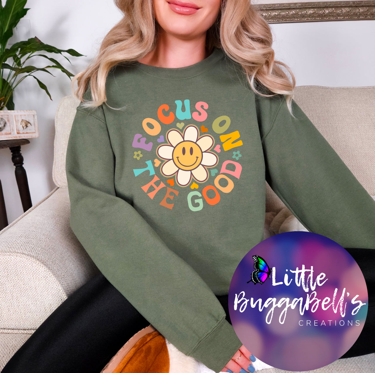 Focus On The Good Sweater