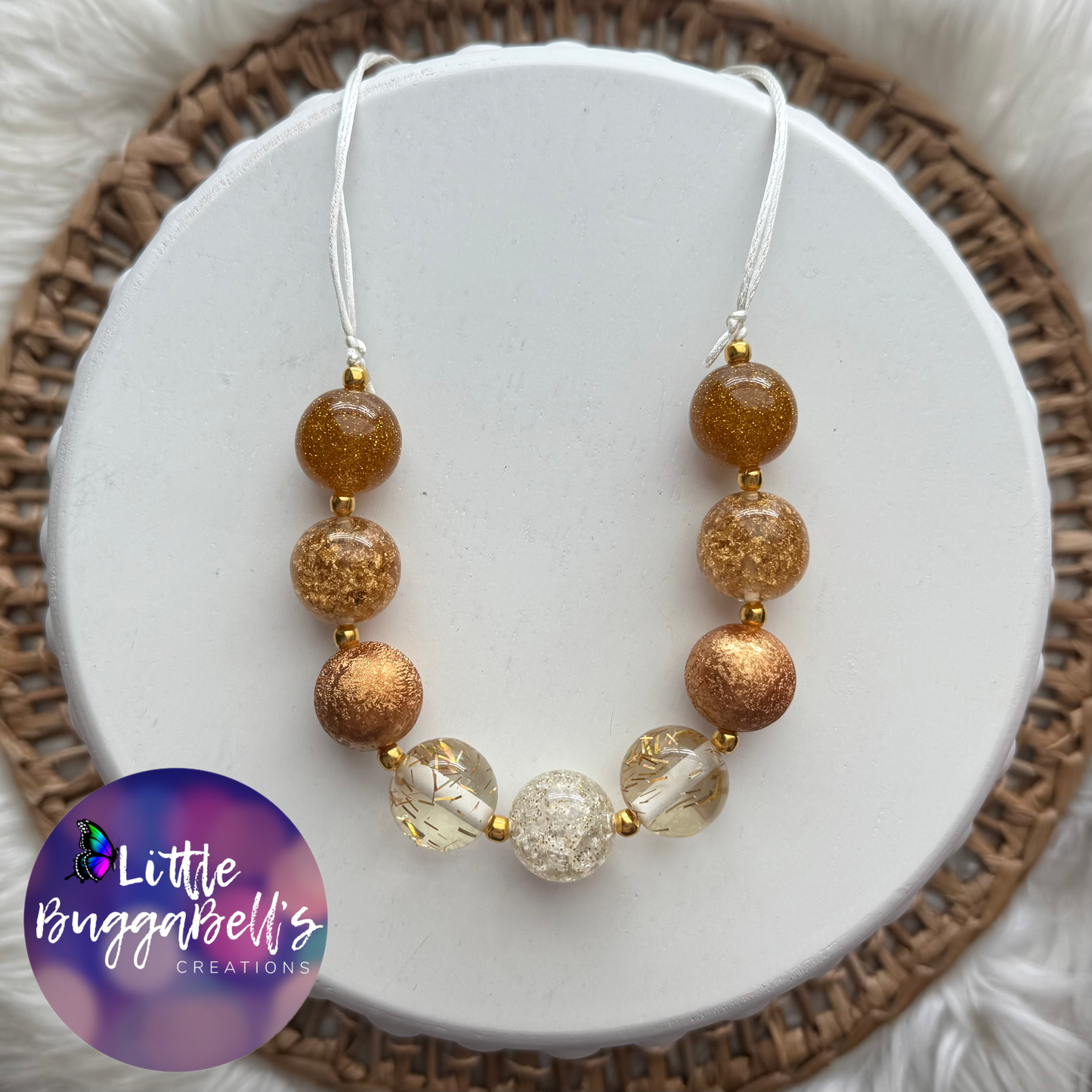 Gonna Be Golden HUNTR/X Adjustable Bubblegum Necklace