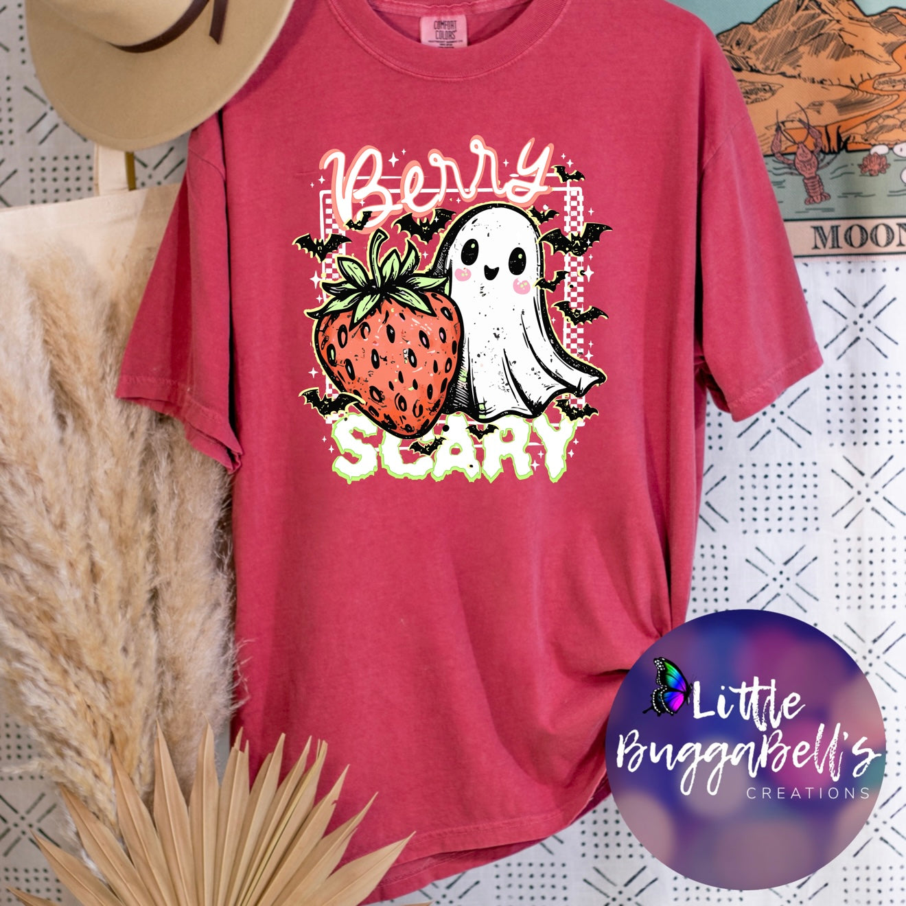 Youth Comfort Colors Berry Scary Shirts