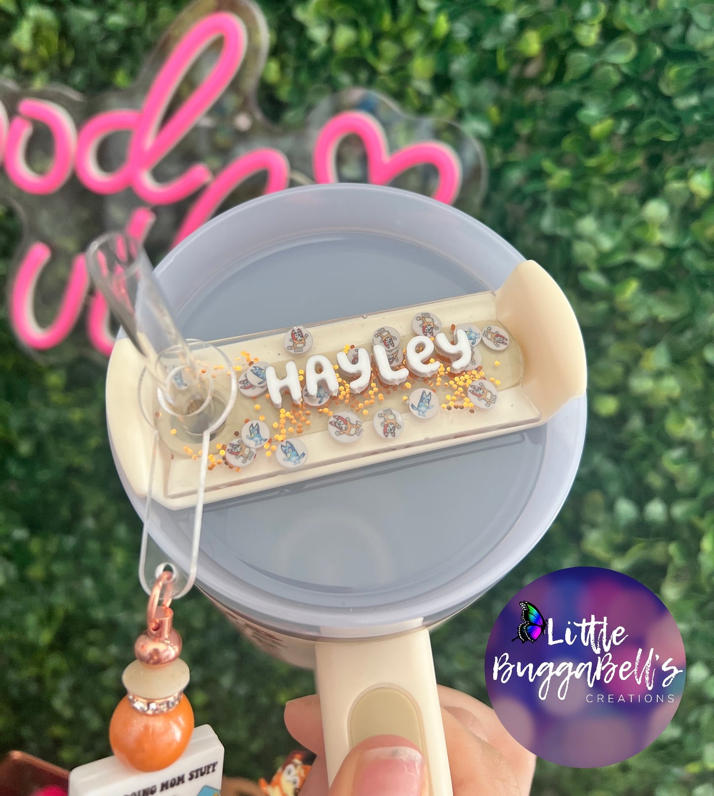 Bluey Tumbler Lid Tag