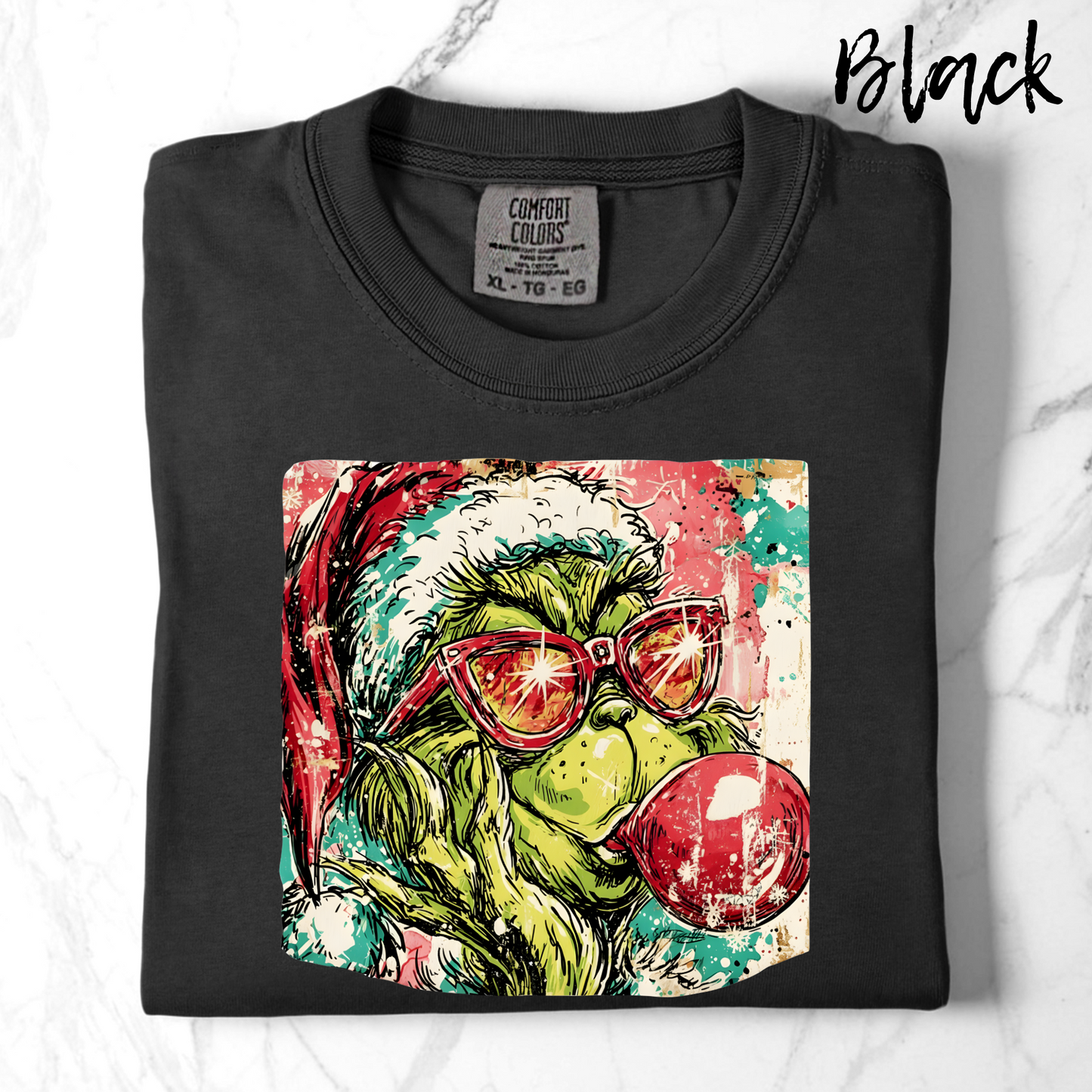 Comfort Colors Bubblegum Green Guy TShirt