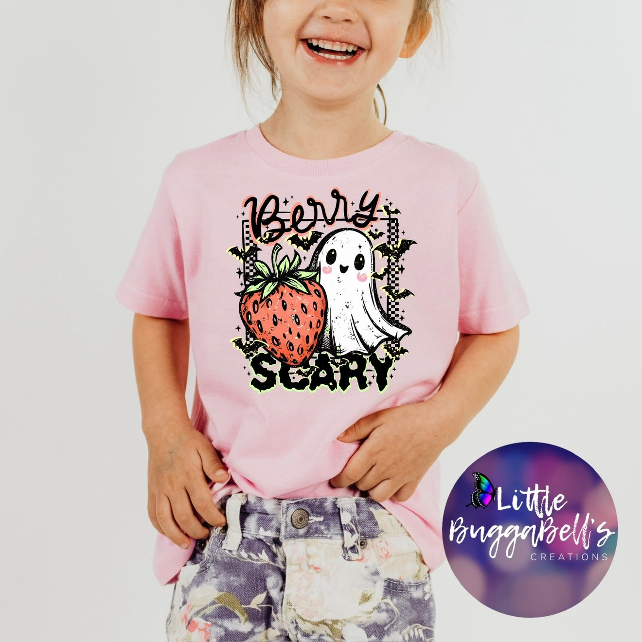 Youth Comfort Colors Berry Scary Shirts