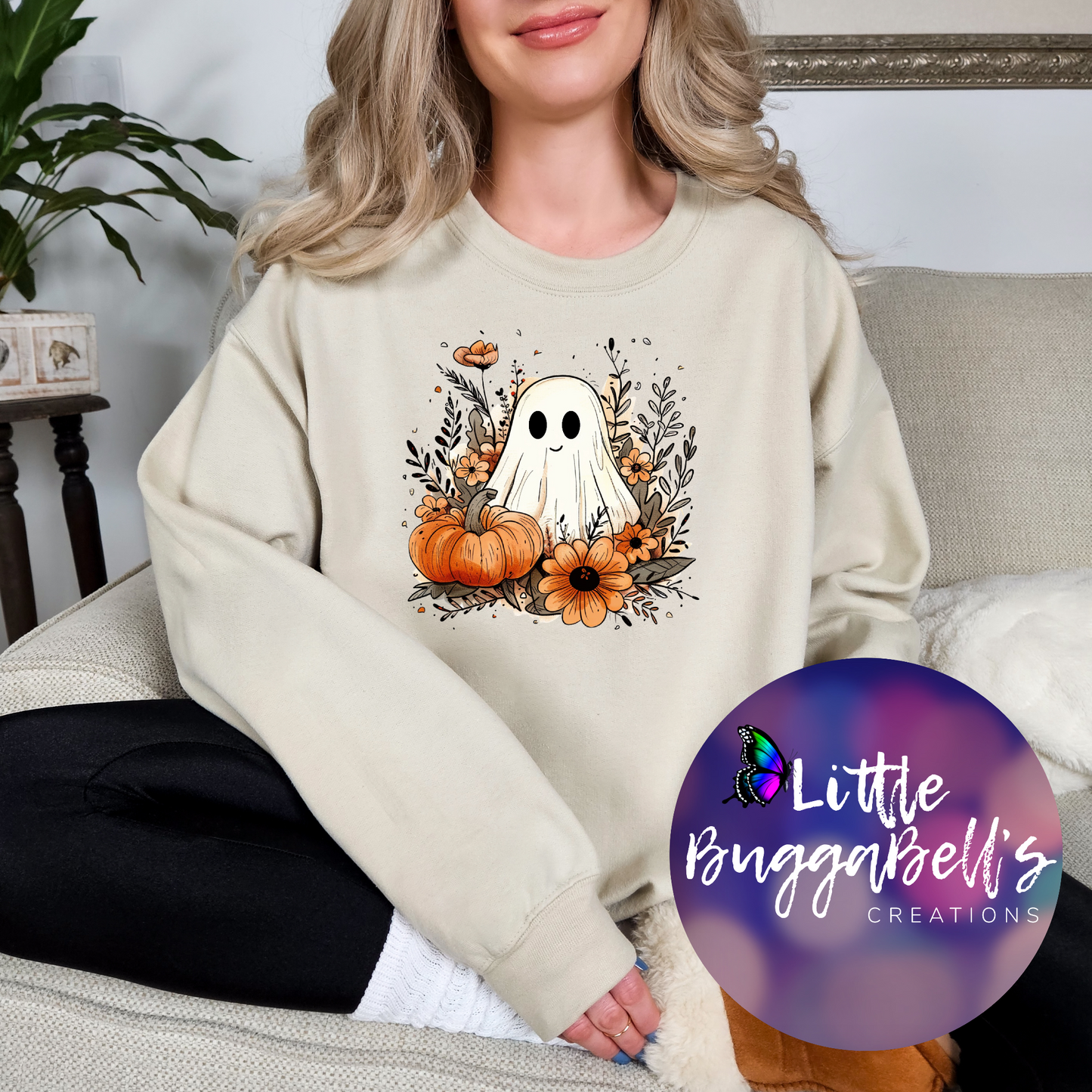 Happy Ghost Sweater