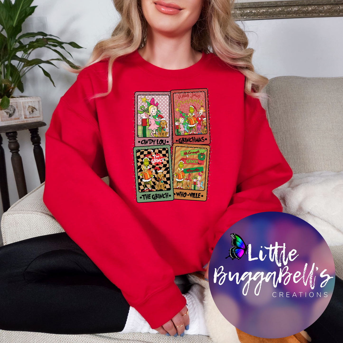 Tarot Green Guy Sweater