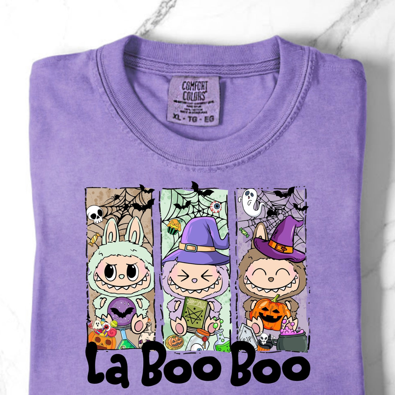 YOUTH La Boo Boo Comfort Colors Shirts