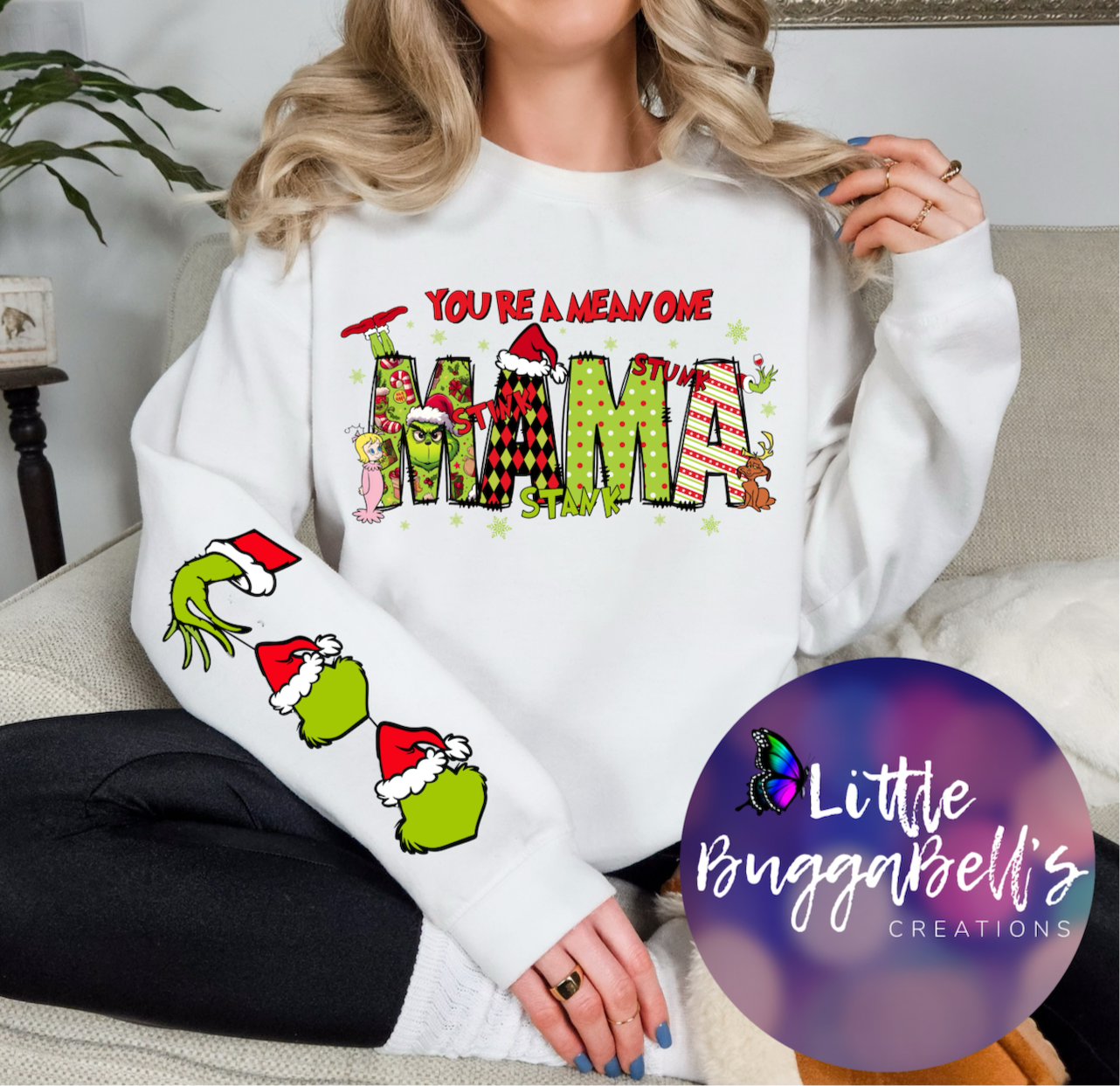 Mean One Mama Sweater READ DESCRIPTION