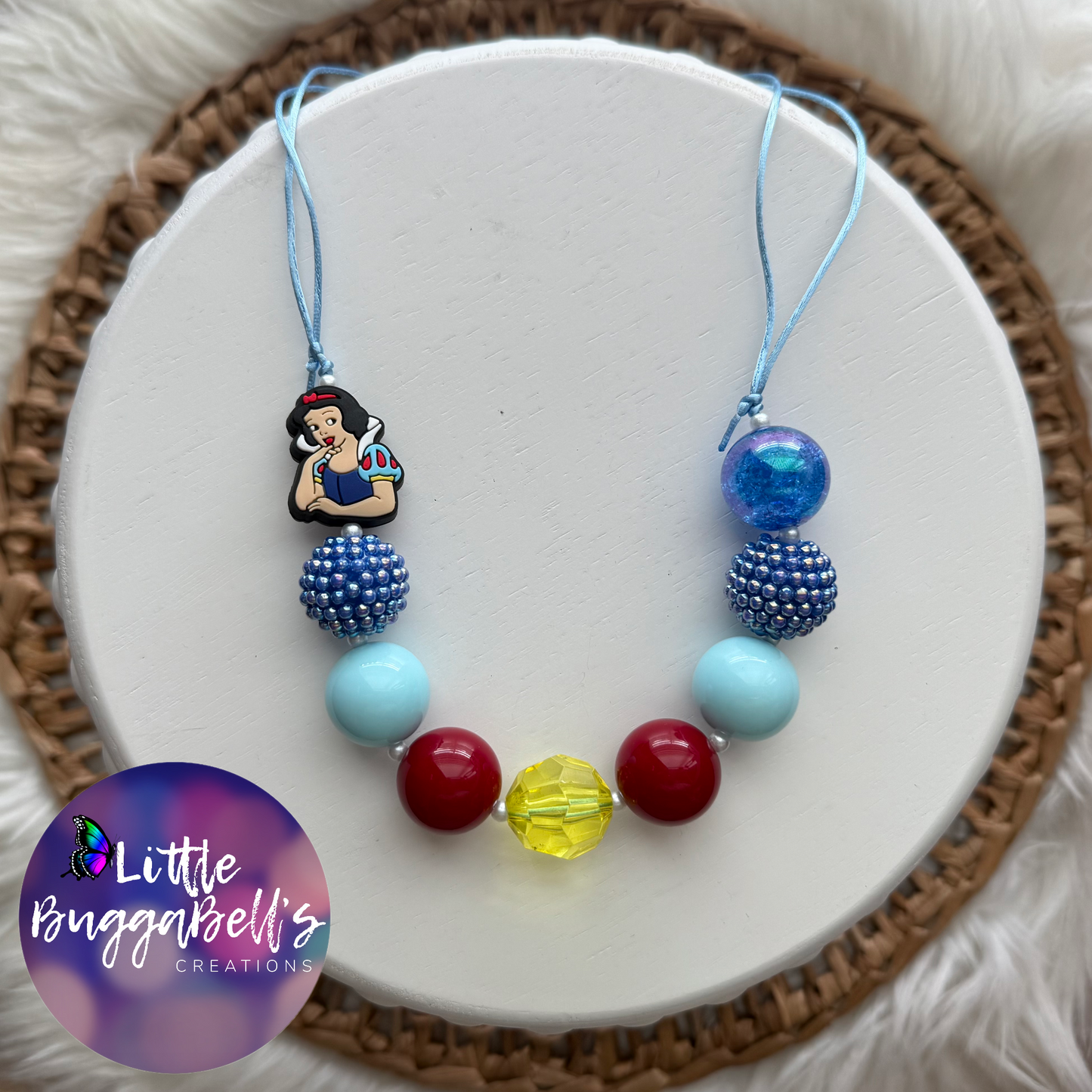 Snow White Adjustable Necklace