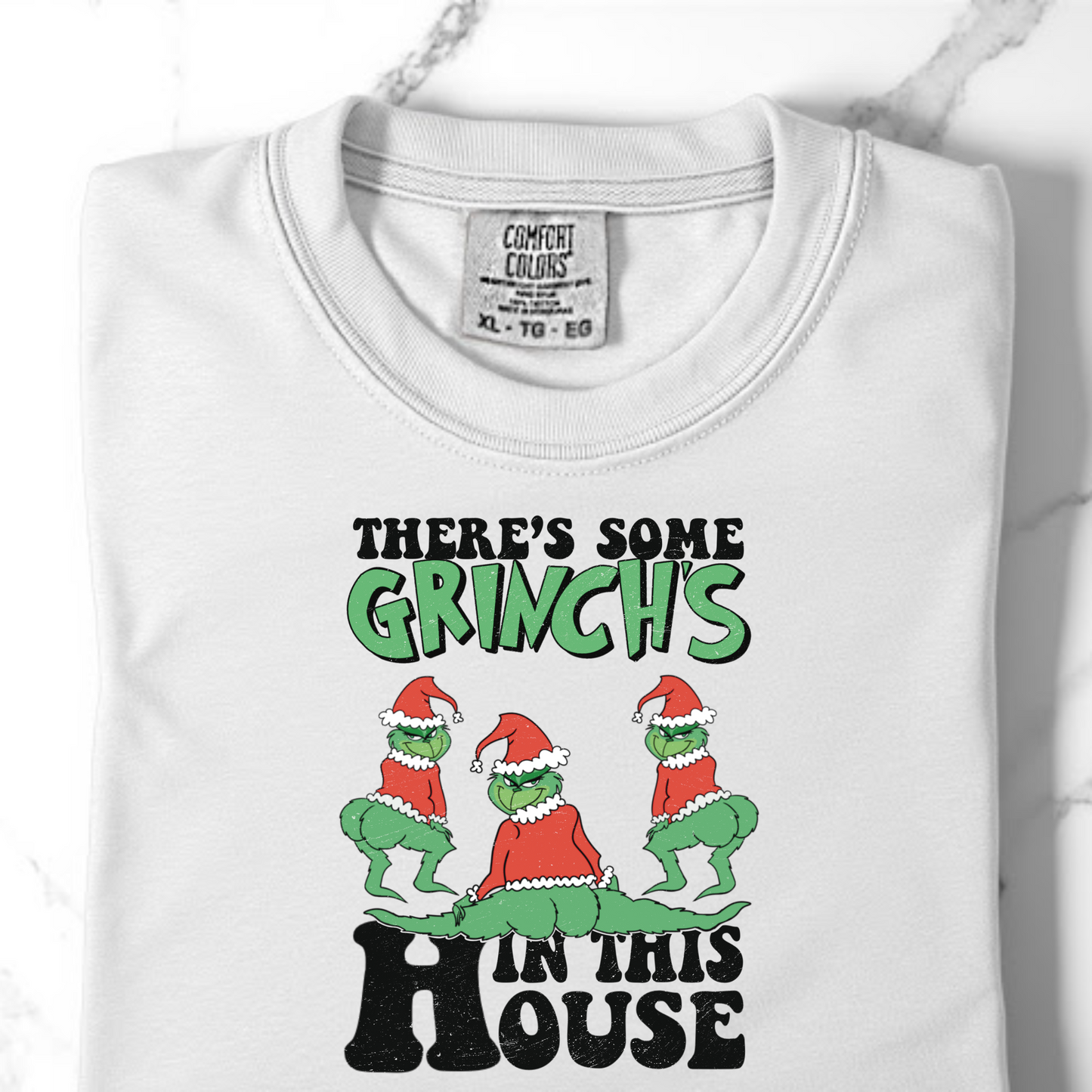 Comfort Colors Theres Some Green Guys In This House TShirt