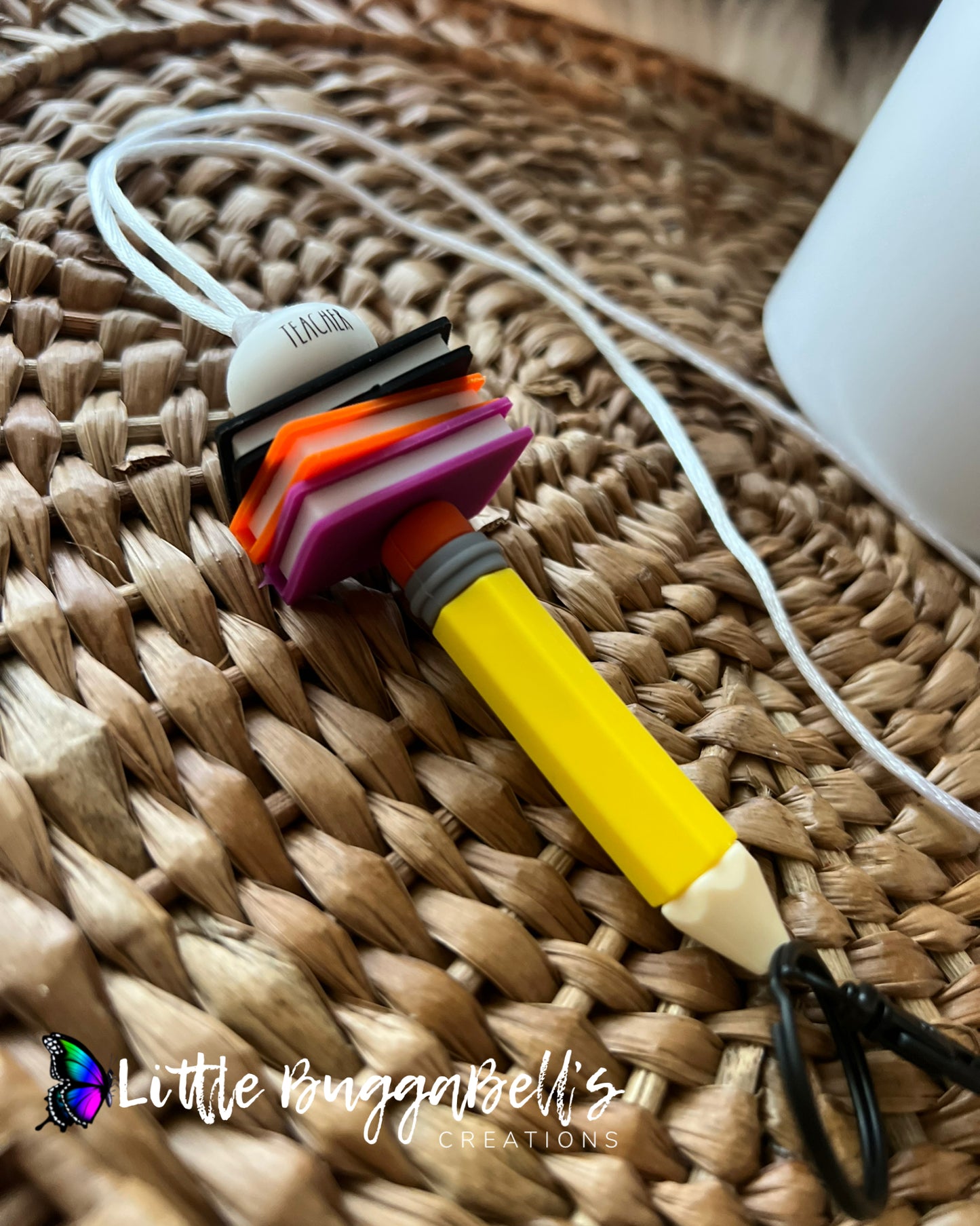 Teacher Pencil Lanyard
