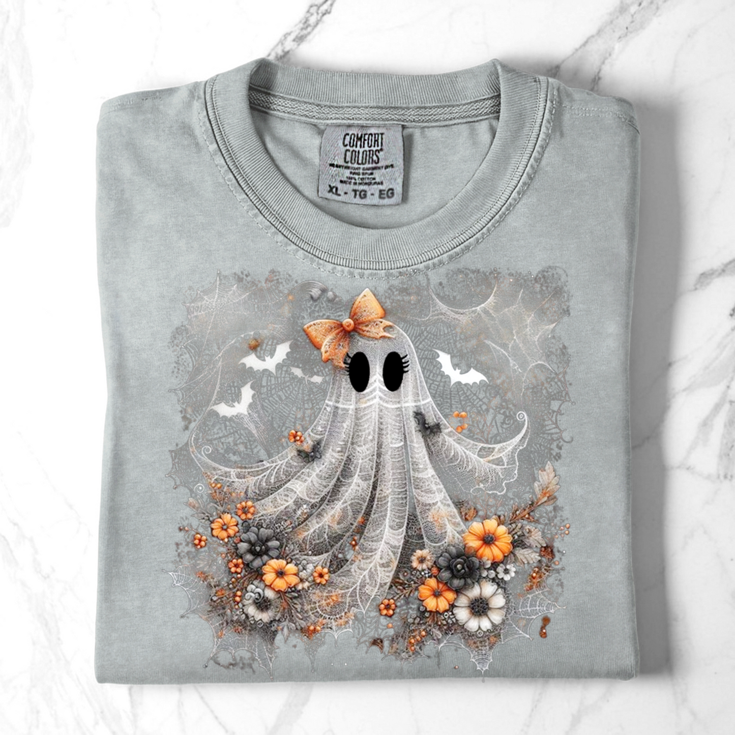 Lace Ghost Comfort Colors Shirts