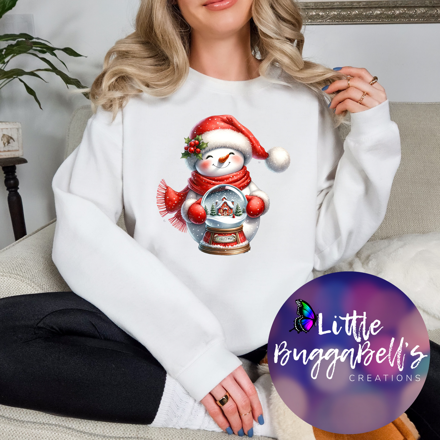 Snowglobe Snowman Sweater