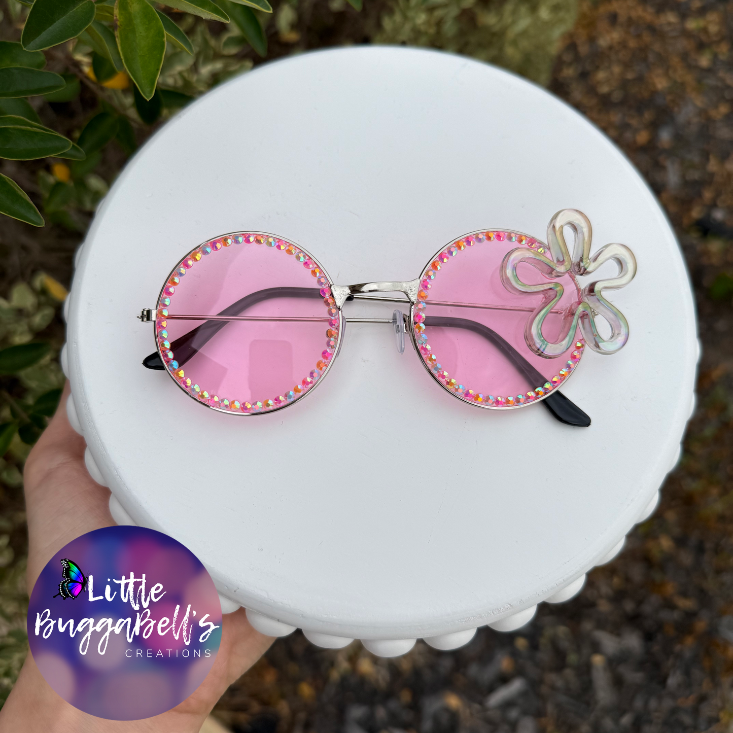 OOAK Groovy Flowers Sunnies