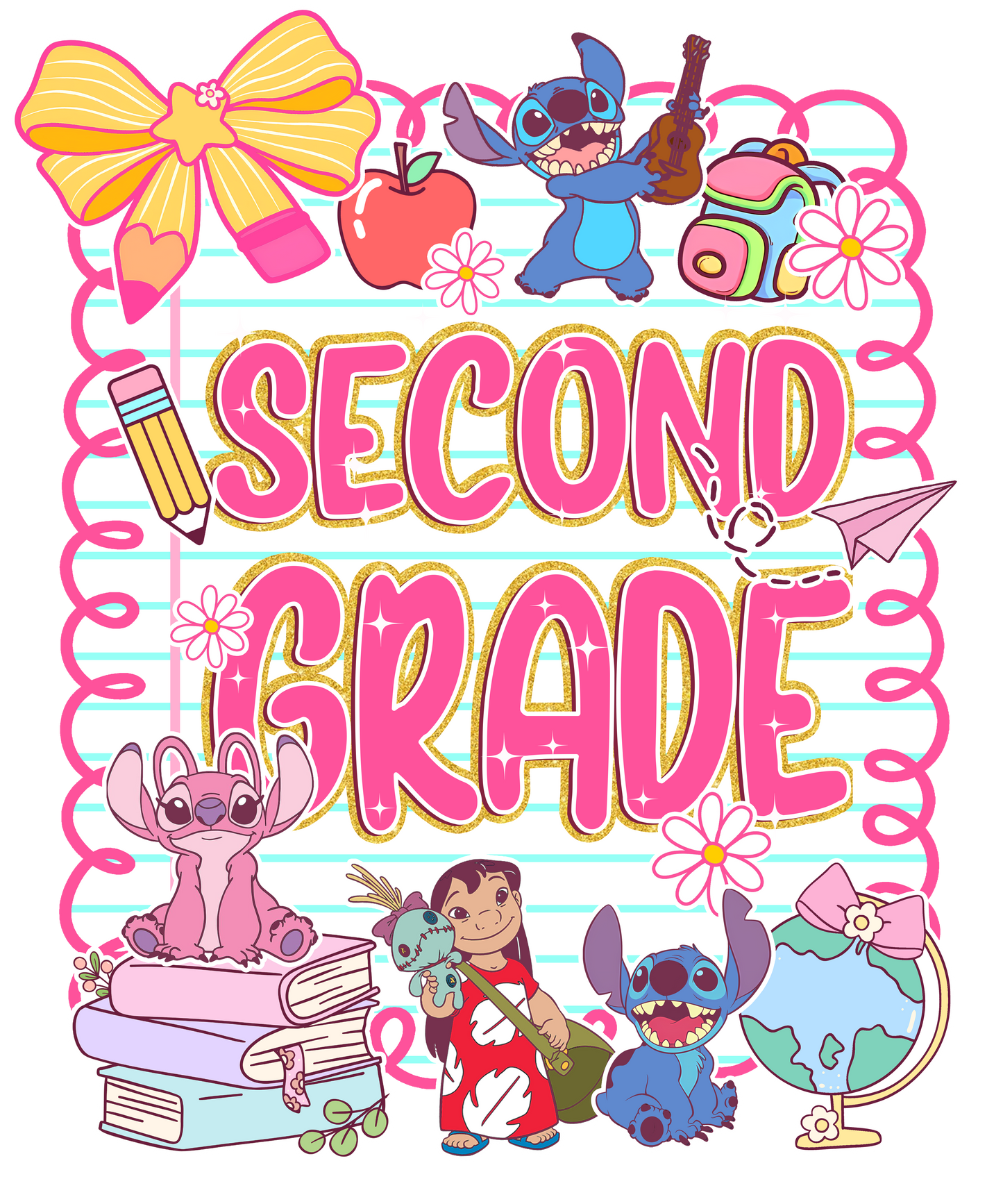 Blue Alien Grade Shirt Comfort Colors INCLUDE GRADE LEVEL IN NOTES HIGHEST IS 4TH GRADE