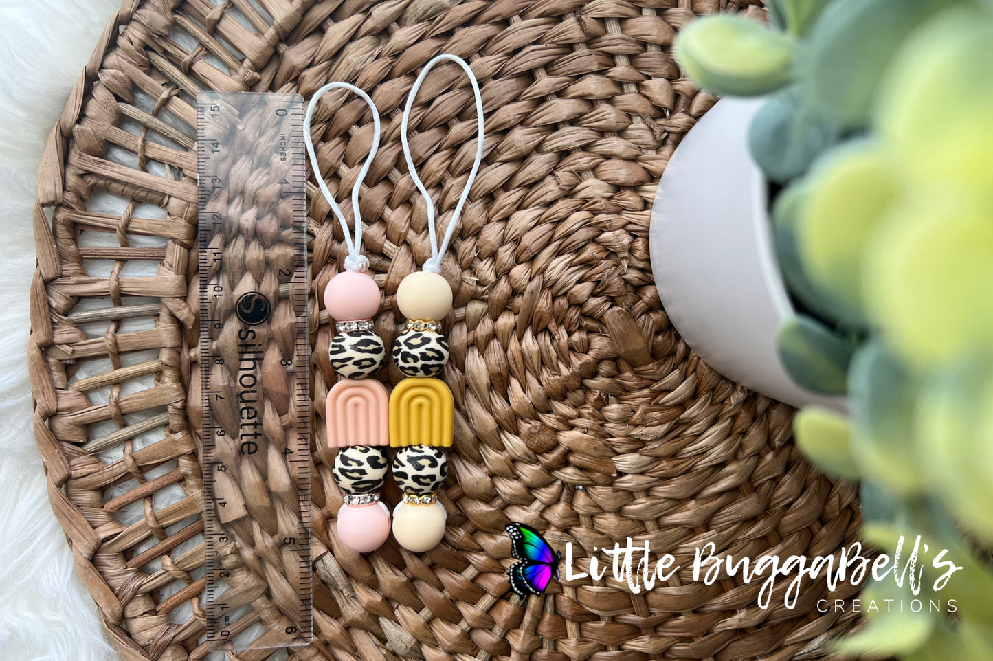 Boho Rainbow Zipper Pulls