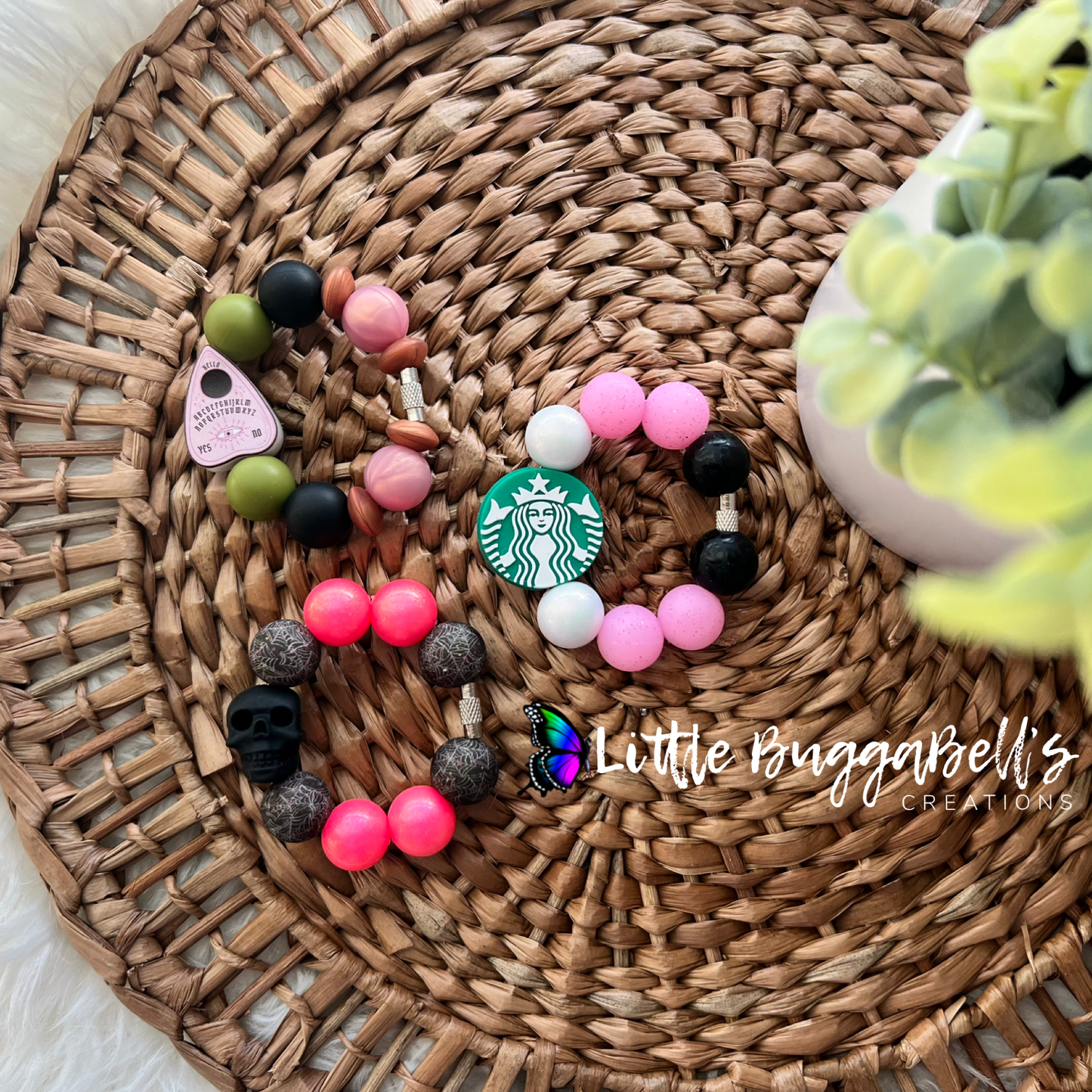 Tumbler Handle Charms- Spooky Starbs Collection