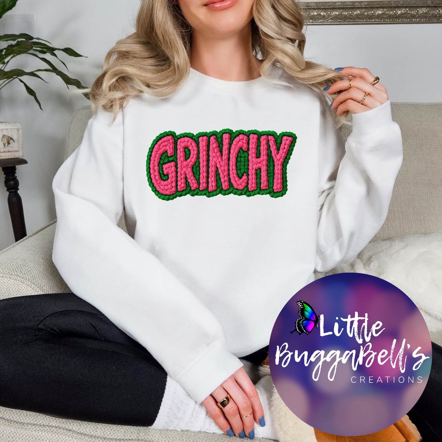 Crochet Green Guy Sweater