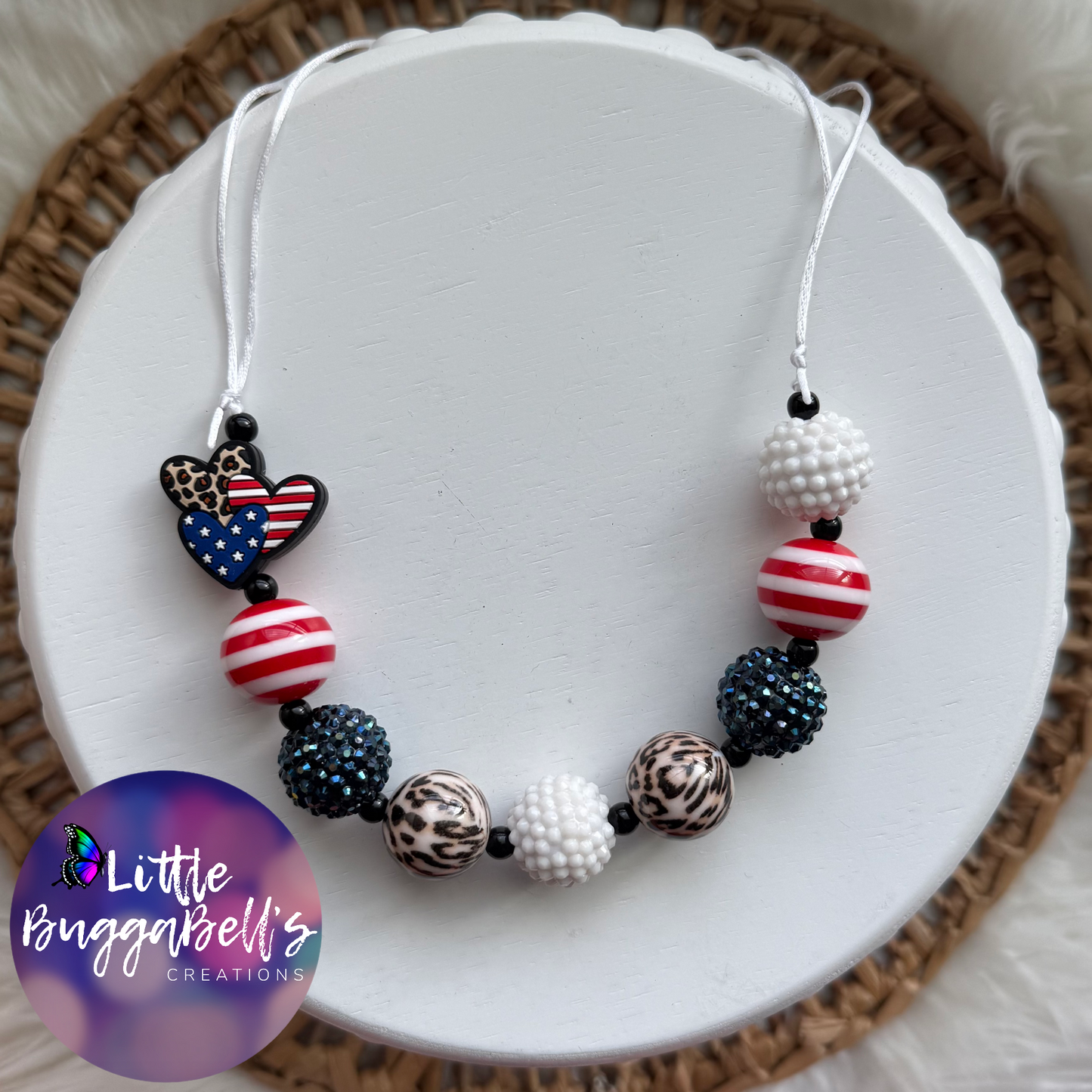 FOJ Wild Love Bubblegum Necklace