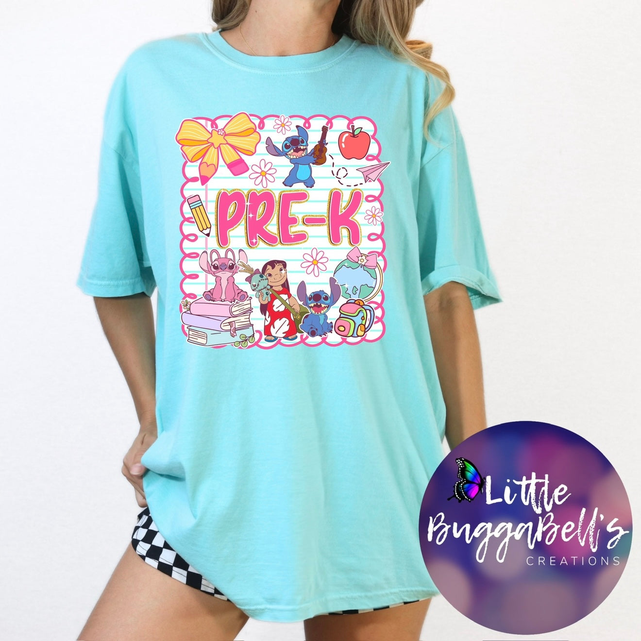 Blue Alien Grade Shirt Comfort Colors INCLUDE GRADE LEVEL IN NOTES HIGHEST IS 4TH GRADE