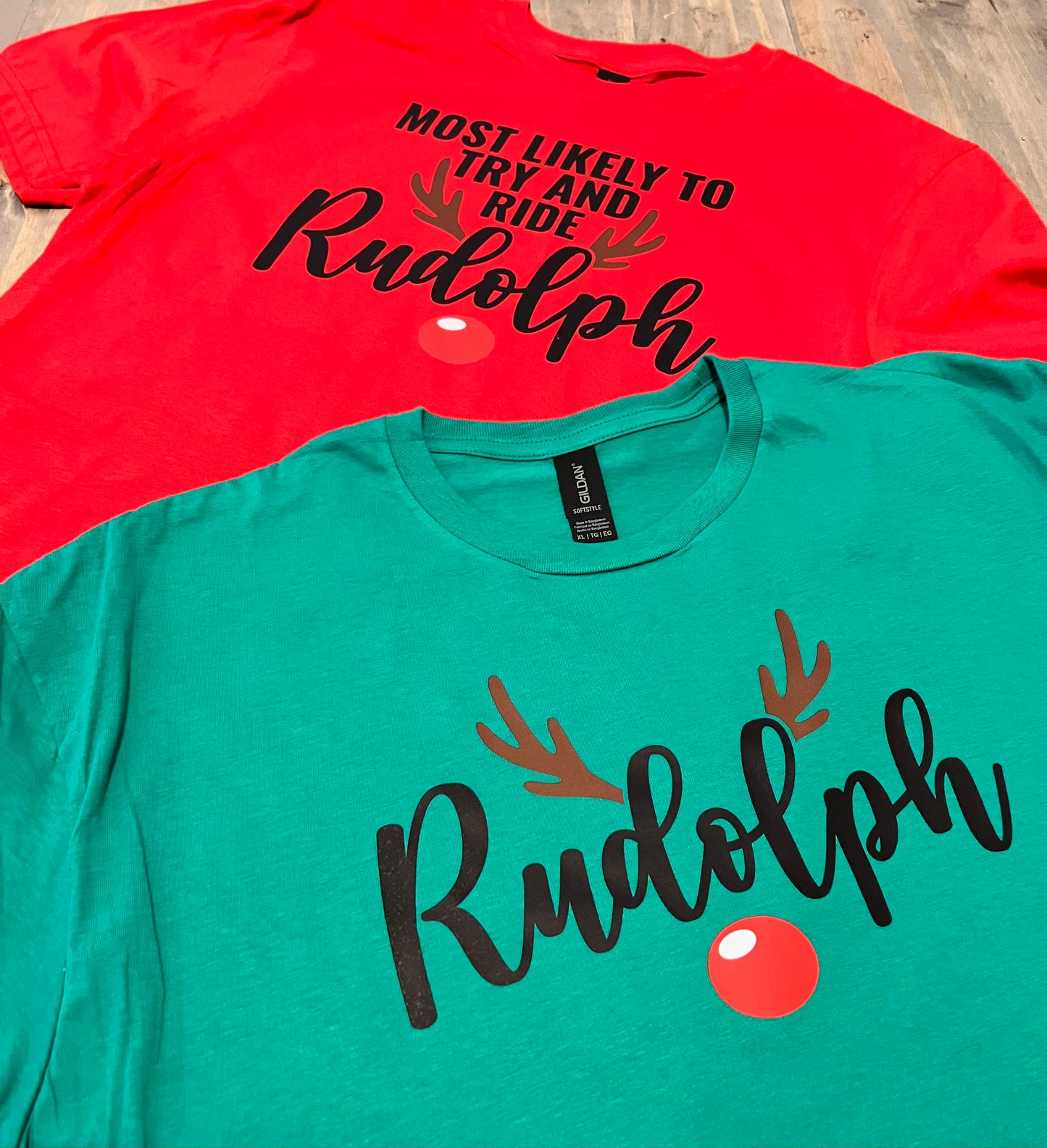 Rudolph Couples TShirts