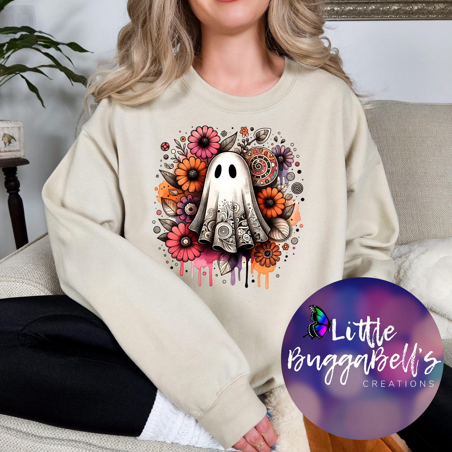 Bohemian Ghost Sweater