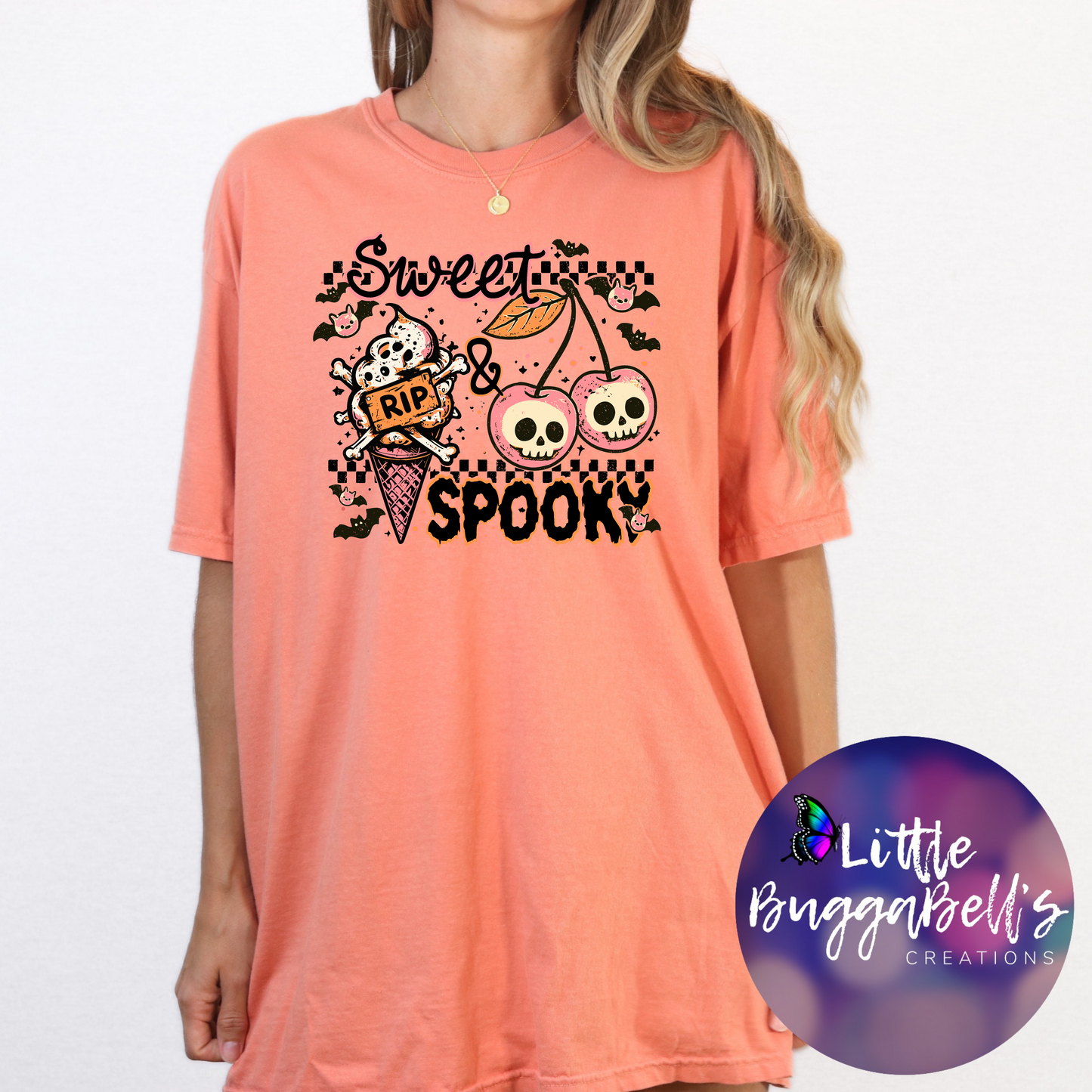 Sweet and Spooky Comfort Colors Shirts