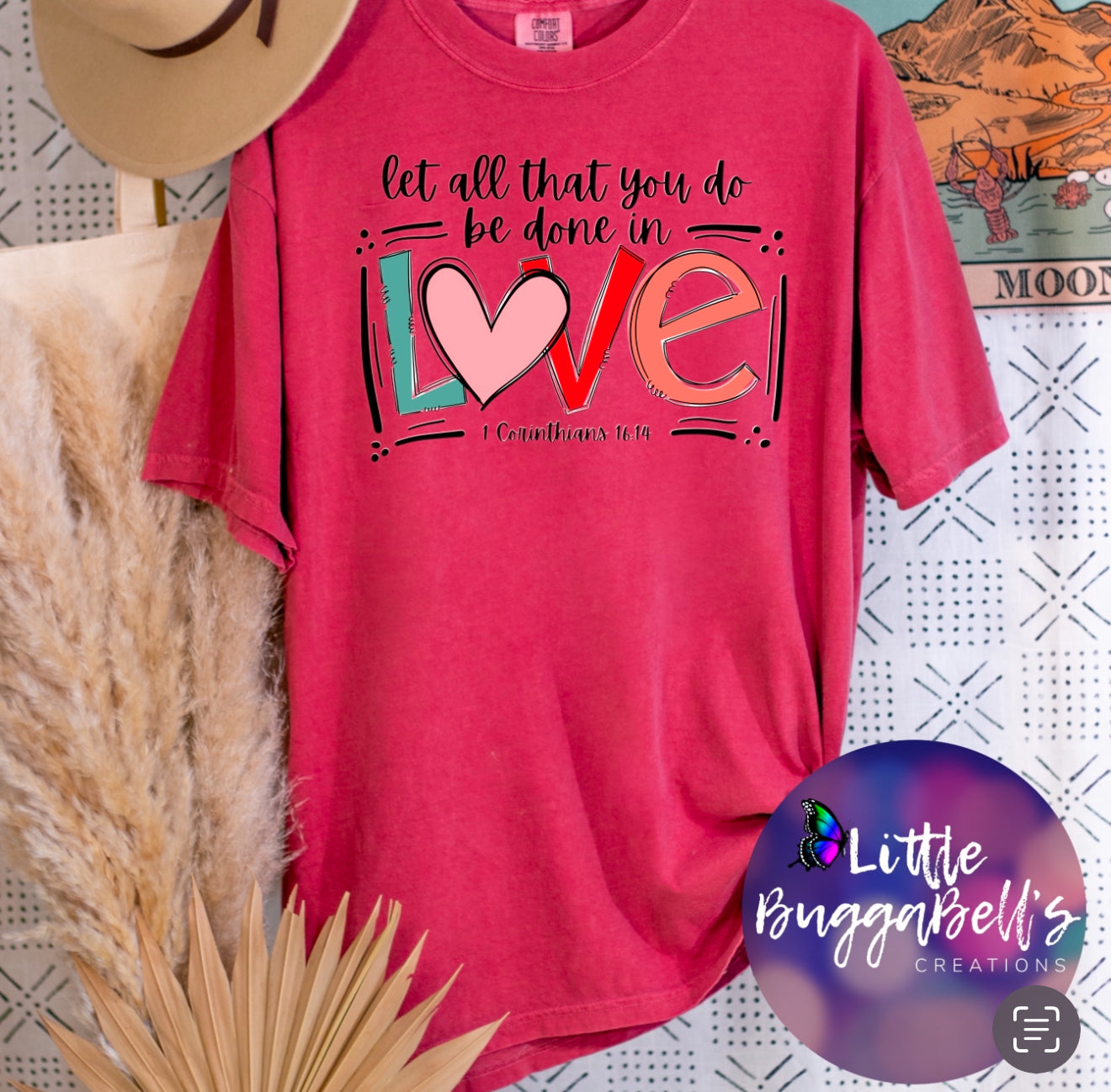 Comfort Colors Love Corinthians Shirt