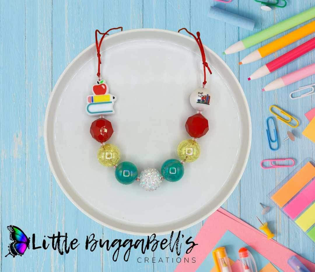 Books and Beads Necklace