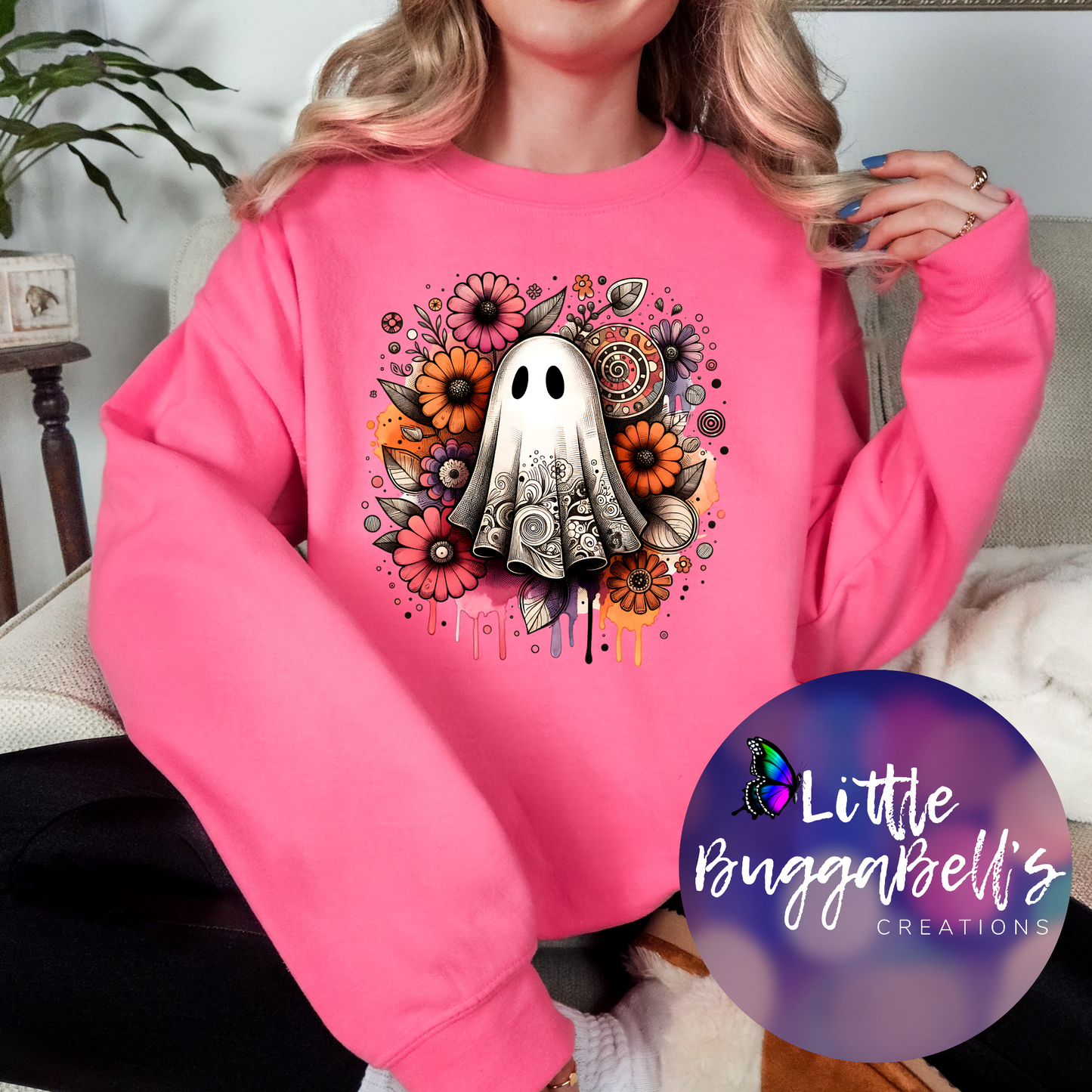 Bohemian Ghost Sweater