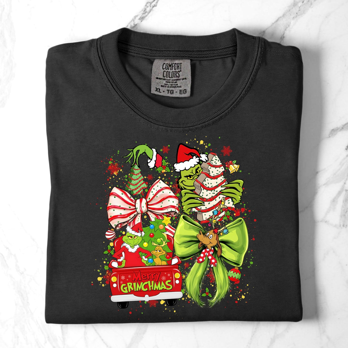 Comfort Colors Debbie Tree Cake Green Guy TShirt