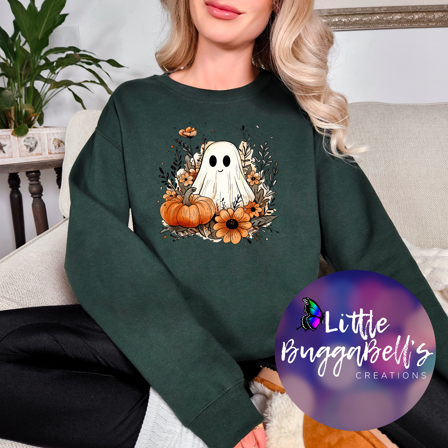 Happy Ghost Sweater