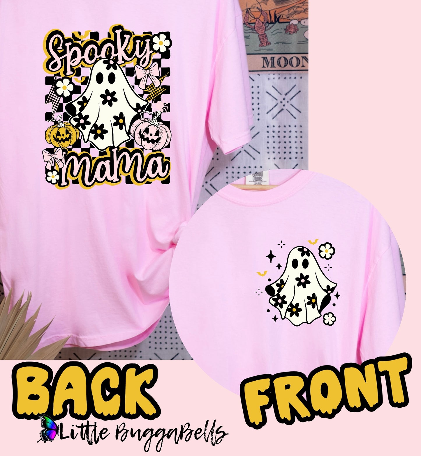 Spooky Mama and Mini Comfort Colors Tees