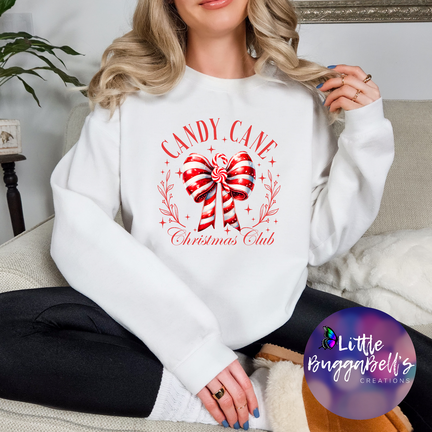Candy Cane Lane Sweater