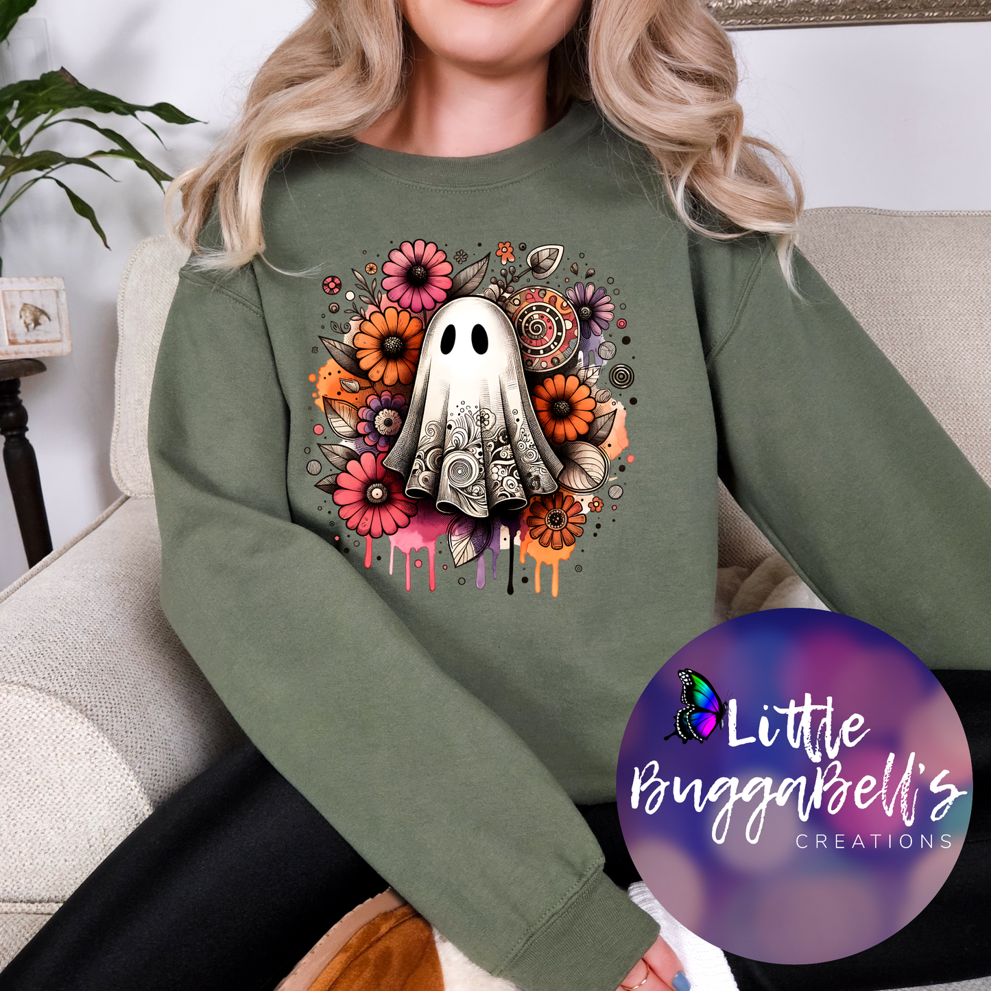Bohemian Ghost Sweater