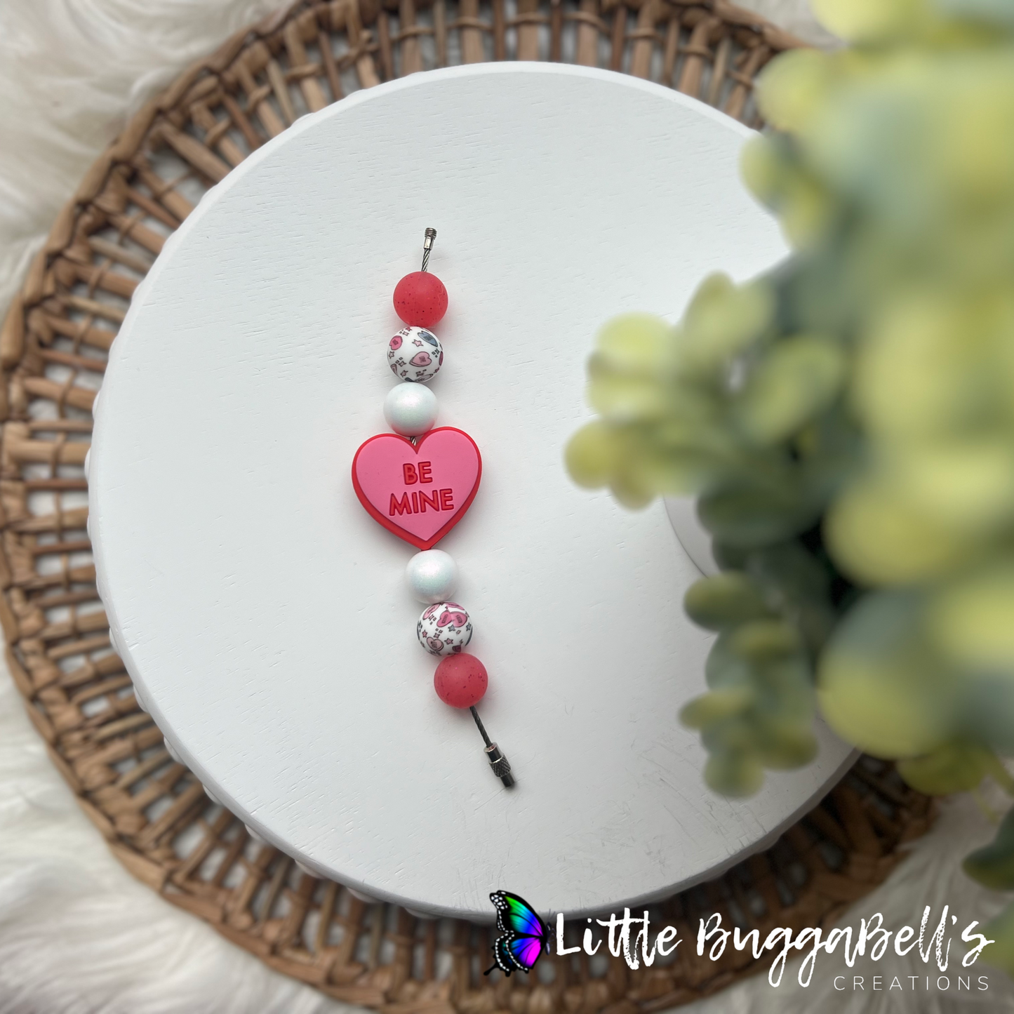 Cupservation Hearts Tumbler Handle Charm