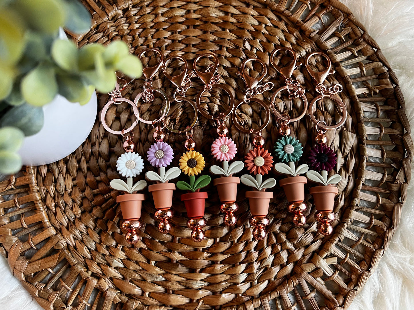 Daisy Keychains