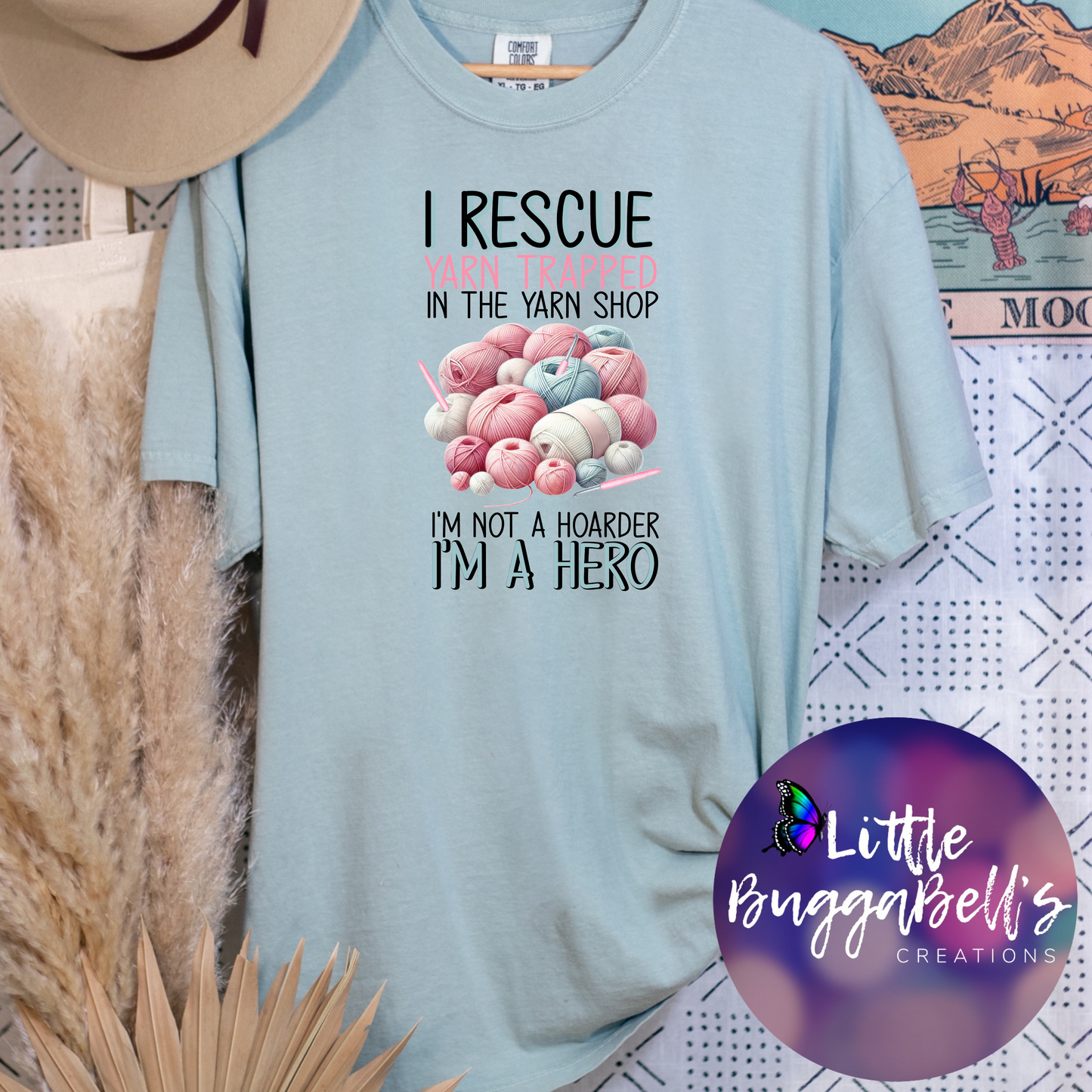 Comfort Colors Yarn Hero Shirts